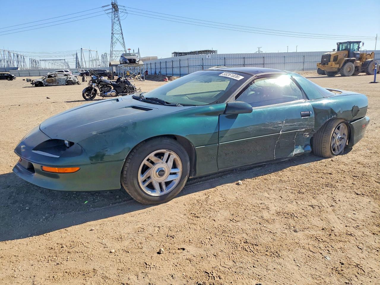 1995 Chevrolet Camaro Green vin: 2G1FP22S9S2126481