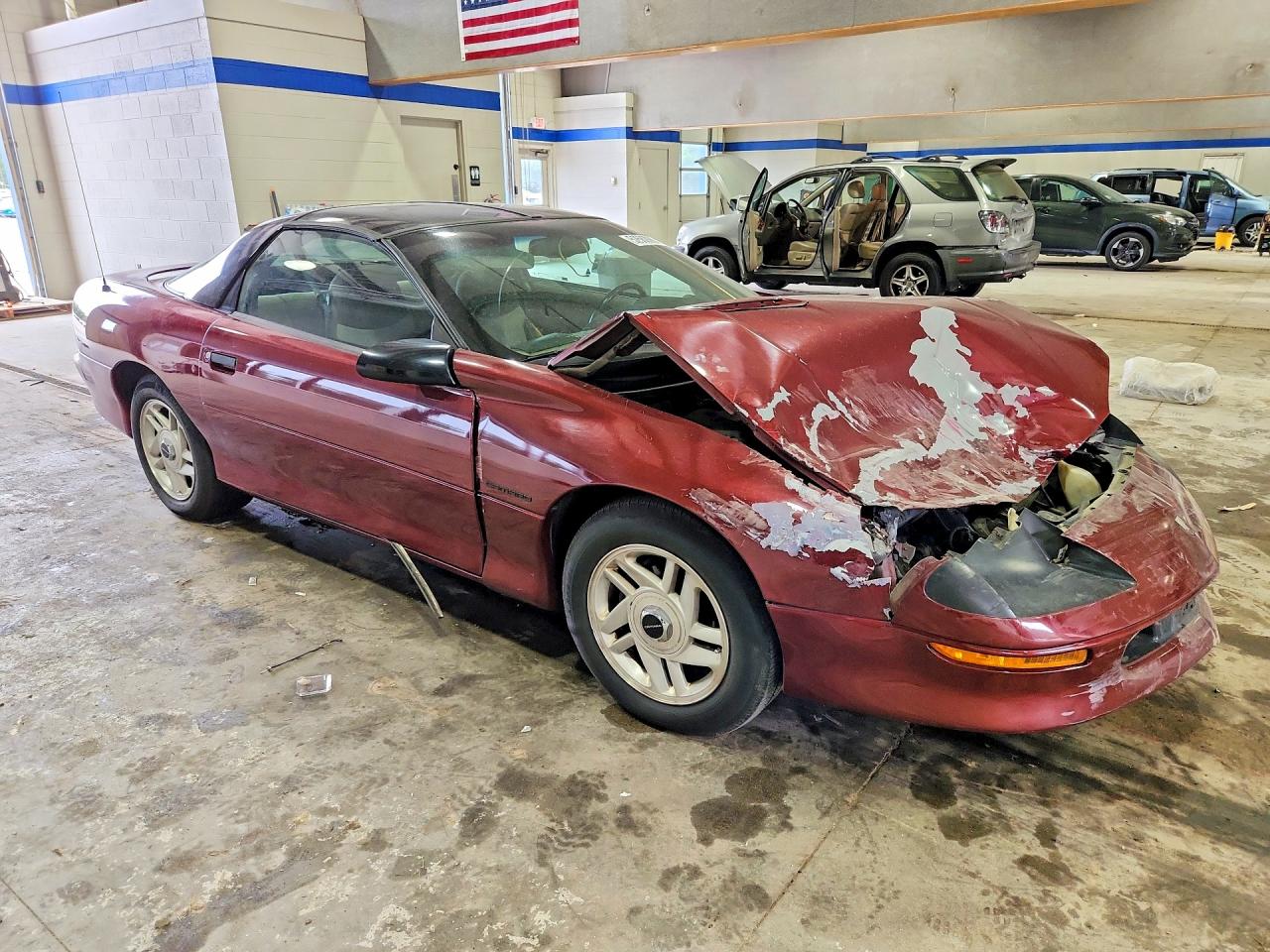 1994 Chevrolet Camaro Burgundy vin: 2G1FP22SXR2193956