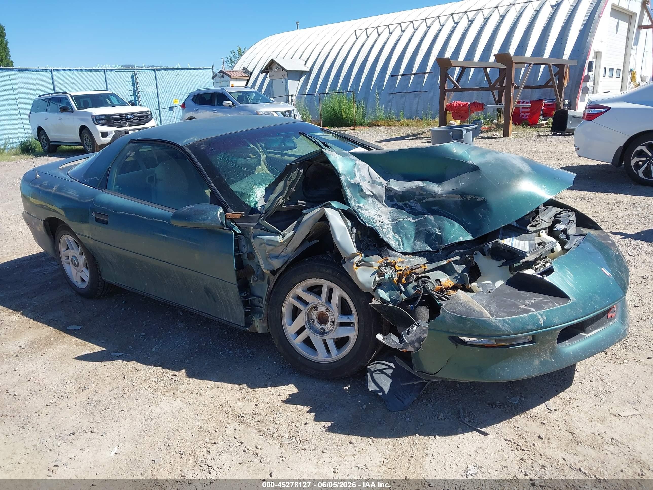 1995 Chevrolet Camaro   Green vin: 2G1FP22SXS2154791