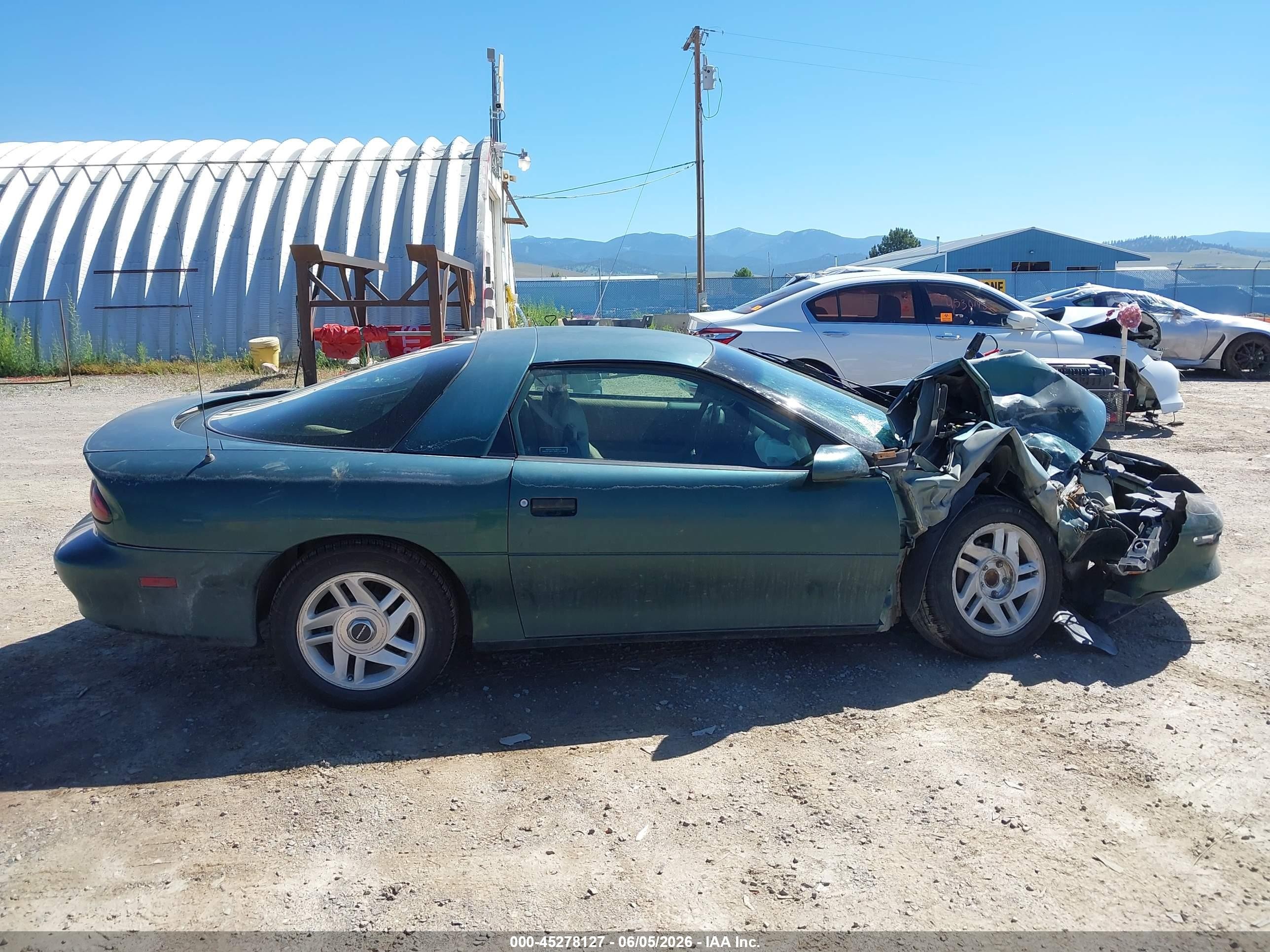 1995 Chevrolet Camaro   Green vin: 2G1FP22SXS2154791