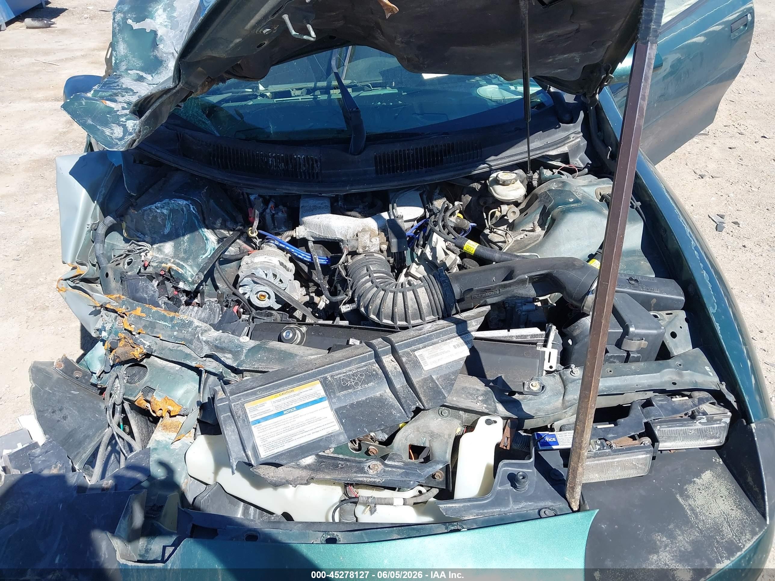 1995 Chevrolet Camaro   Green vin: 2G1FP22SXS2154791