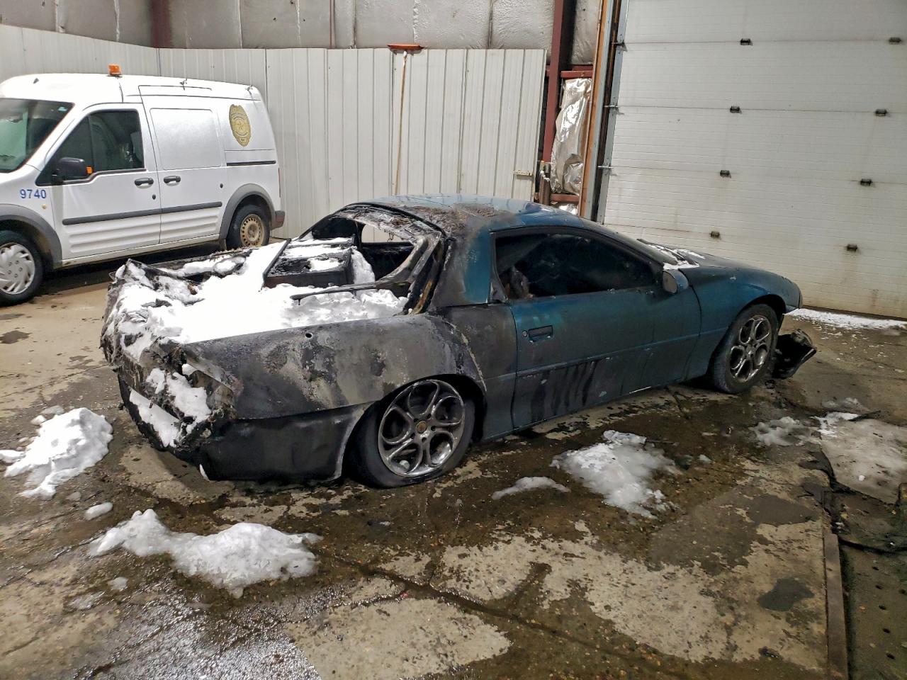 1995 Chevrolet Camaro Green vin: 2G1FP22SXS2213144