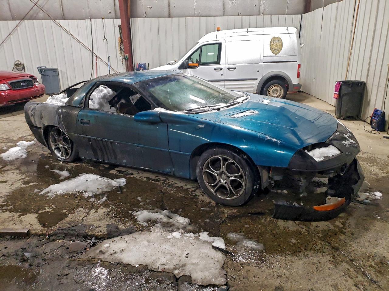 1995 Chevrolet Camaro Green vin: 2G1FP22SXS2213144