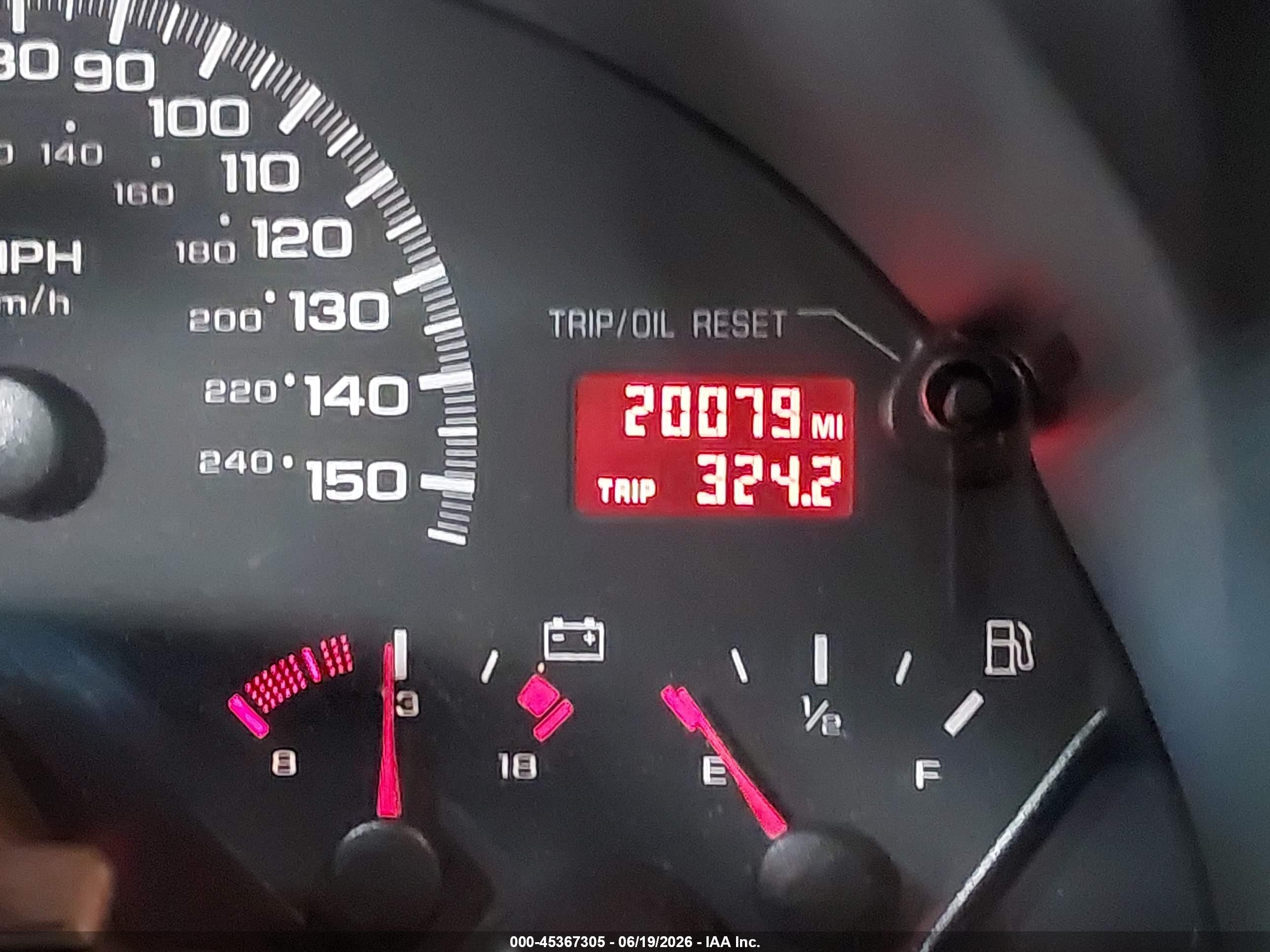 2002 Chevrolet Camaro Z28 Red vin: 2G1FP32G122158715