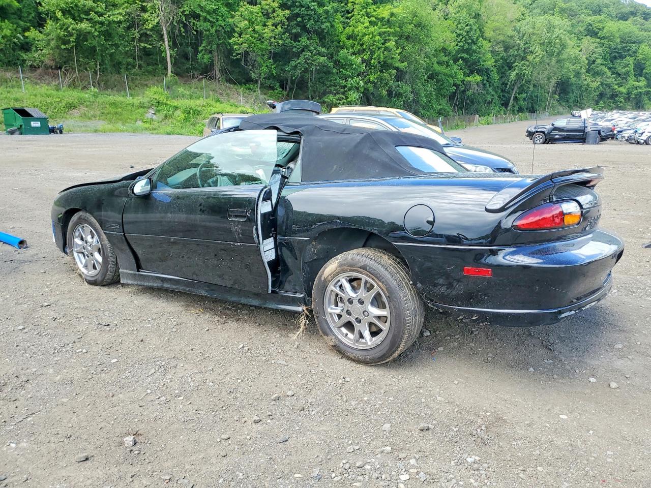 2002 Chevrolet Camaro Z28 Black vin: 2G1FP32G222164460