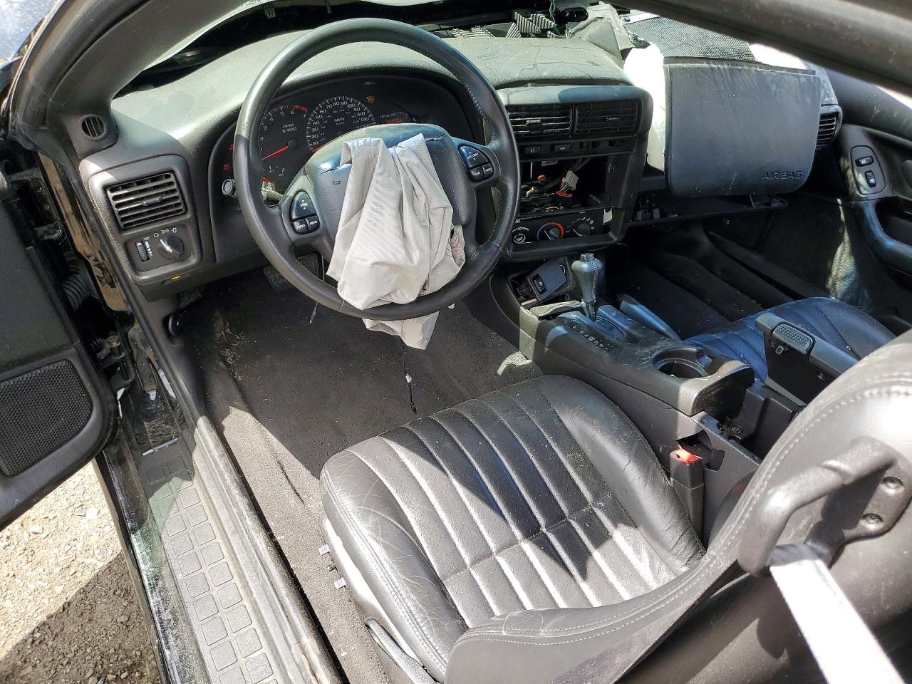 2002 Chevrolet Camaro Z28 Black vin: 2G1FP32G222164460