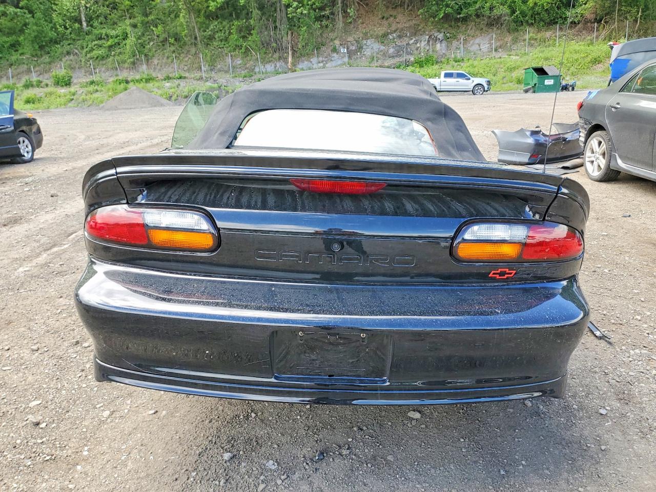 2002 Chevrolet Camaro Z28 Black vin: 2G1FP32G222164460