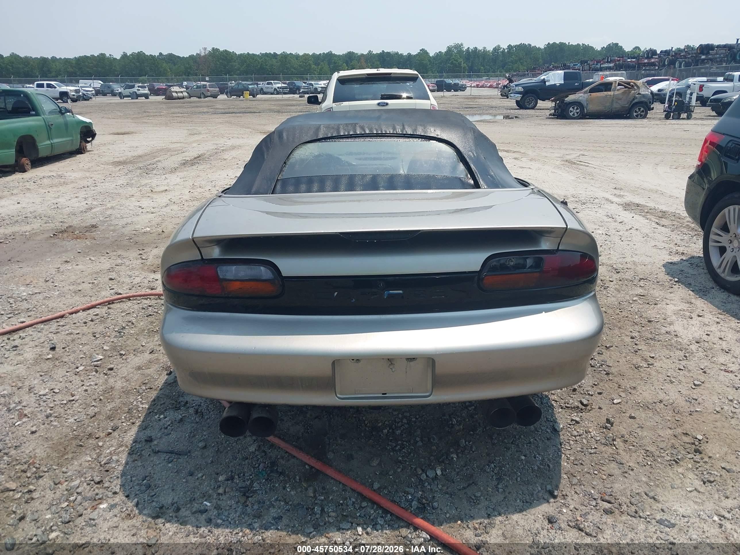 2000 Chevrolet Camaro Z28 Tan vin: 2G1FP32G2Y2105885