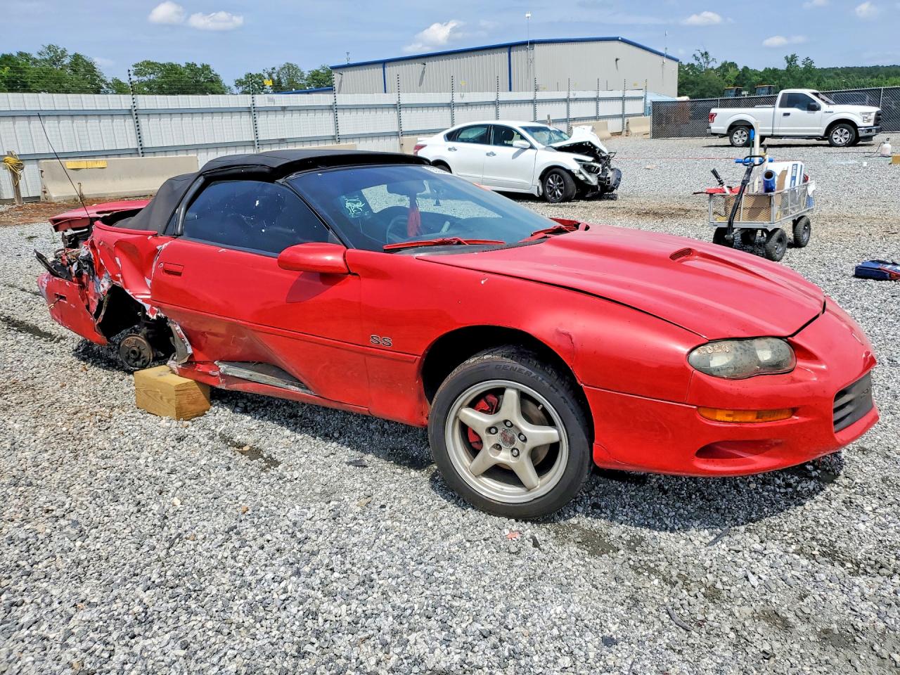 1999 Chevrolet Camaro Z28 Красный vin: 2G1FP32G5X2104583