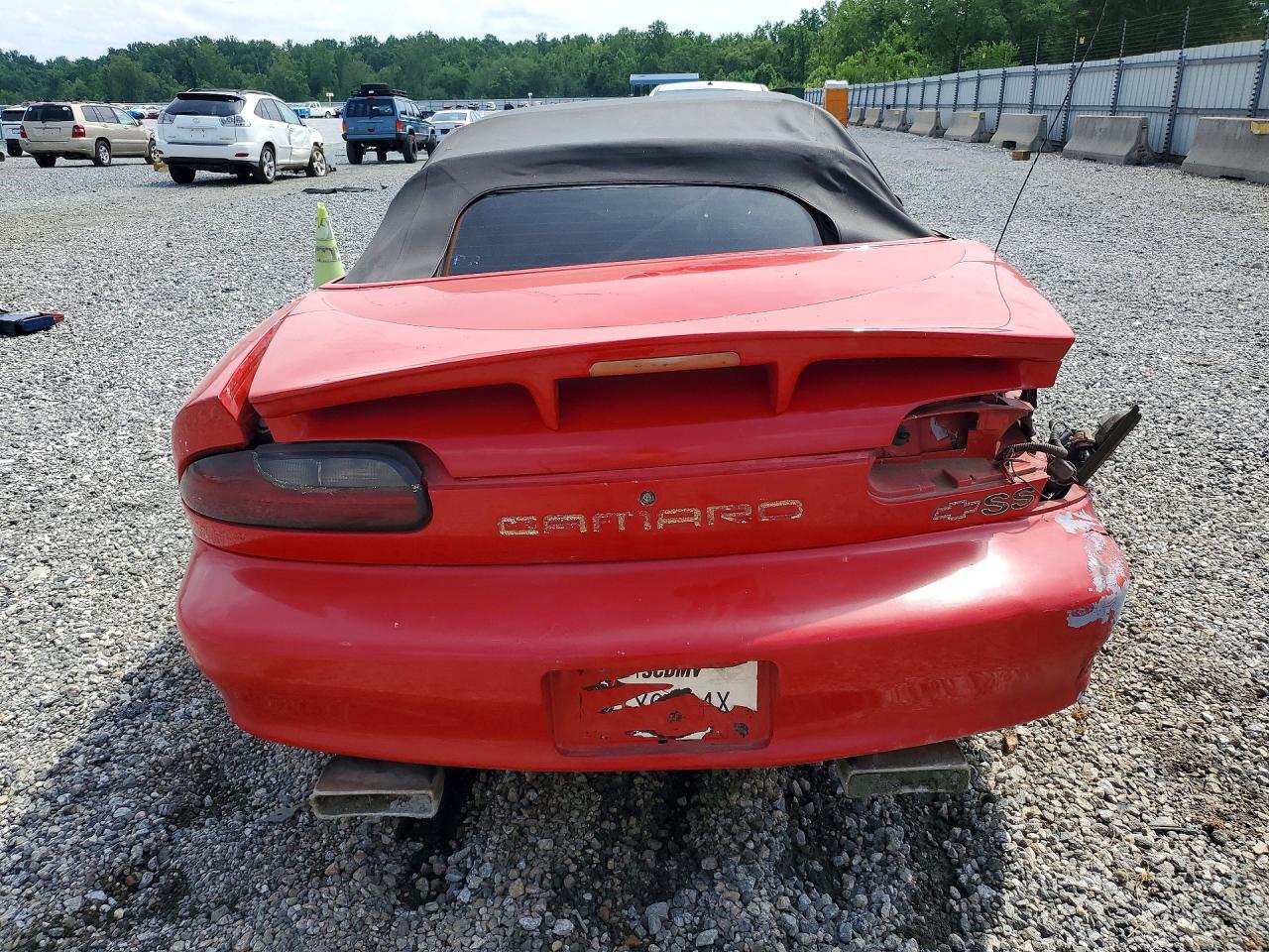 1999 Chevrolet Camaro Z28 Красный vin: 2G1FP32G5X2104583