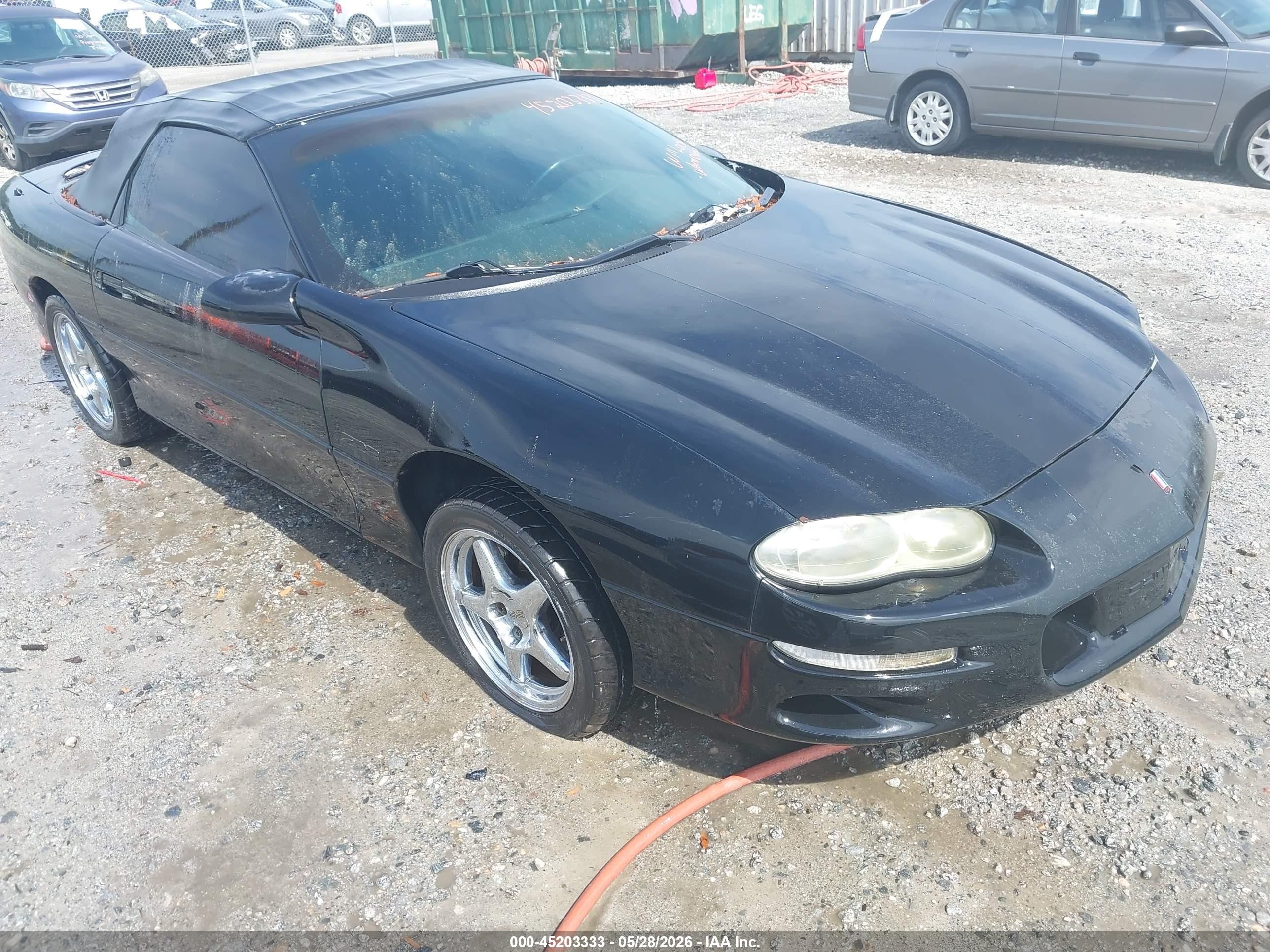 1999 Chevrolet Camaro Z28 Черный vin: 2G1FP32G5X2115017