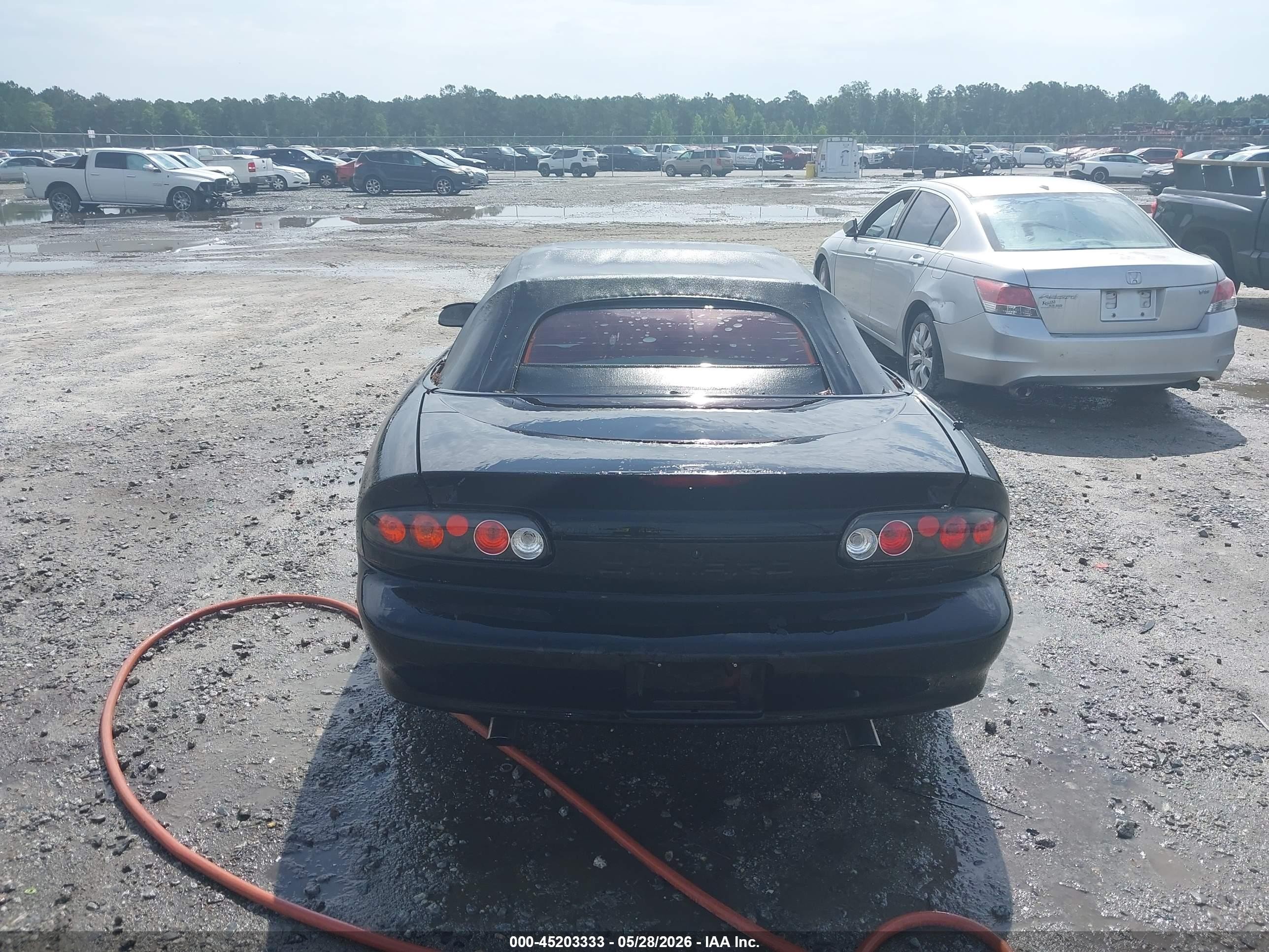 1999 Chevrolet Camaro Z28 Black vin: 2G1FP32G5X2115017