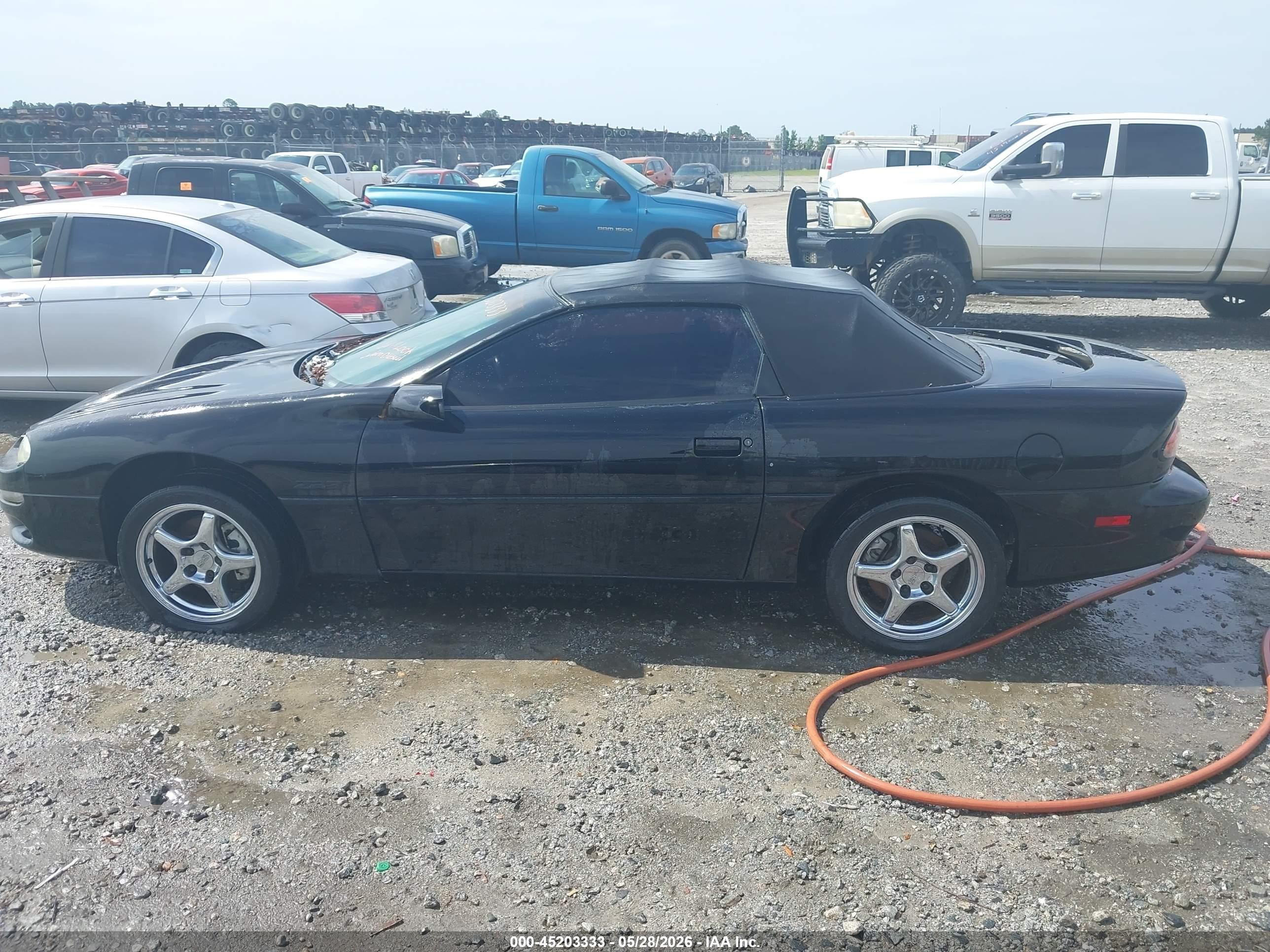 1999 Chevrolet Camaro Z28 Black vin: 2G1FP32G5X2115017