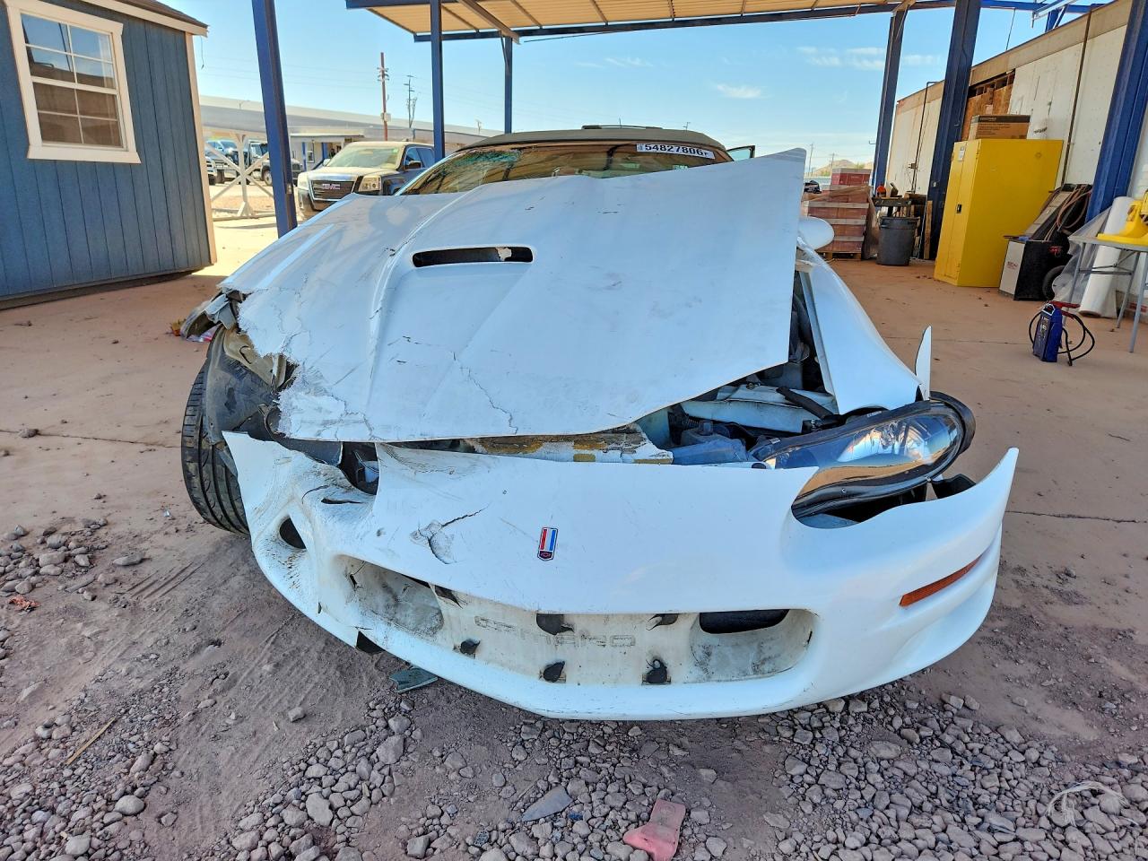 1998 Chevrolet Camaro Z28 White vin: 2G1FP32G7W2151449