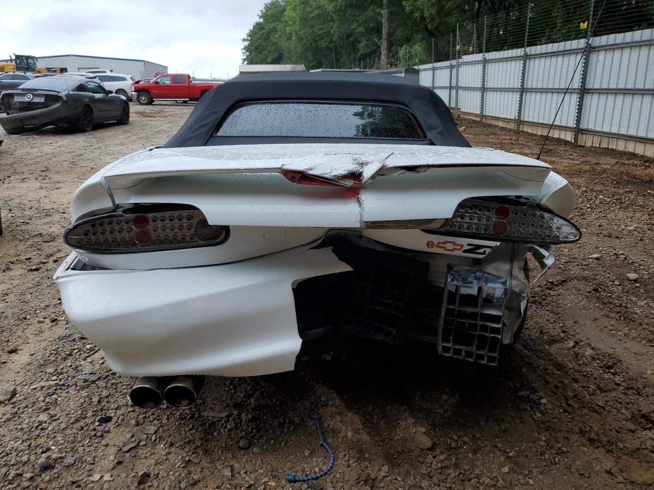 1999 Chevrolet Camaro Z28 White vin: 2G1FP32G8X2130854