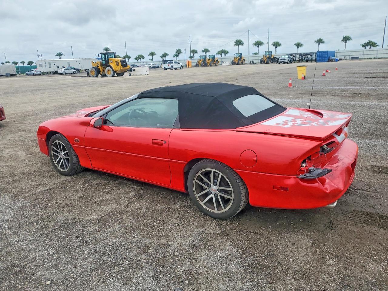 2002 Chevrolet Camaro Z28 Red vin: 2G1FP32G922129799