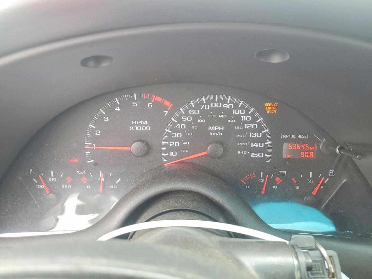 2002 Chevrolet Camaro Z28 Red vin: 2G1FP32G922129799