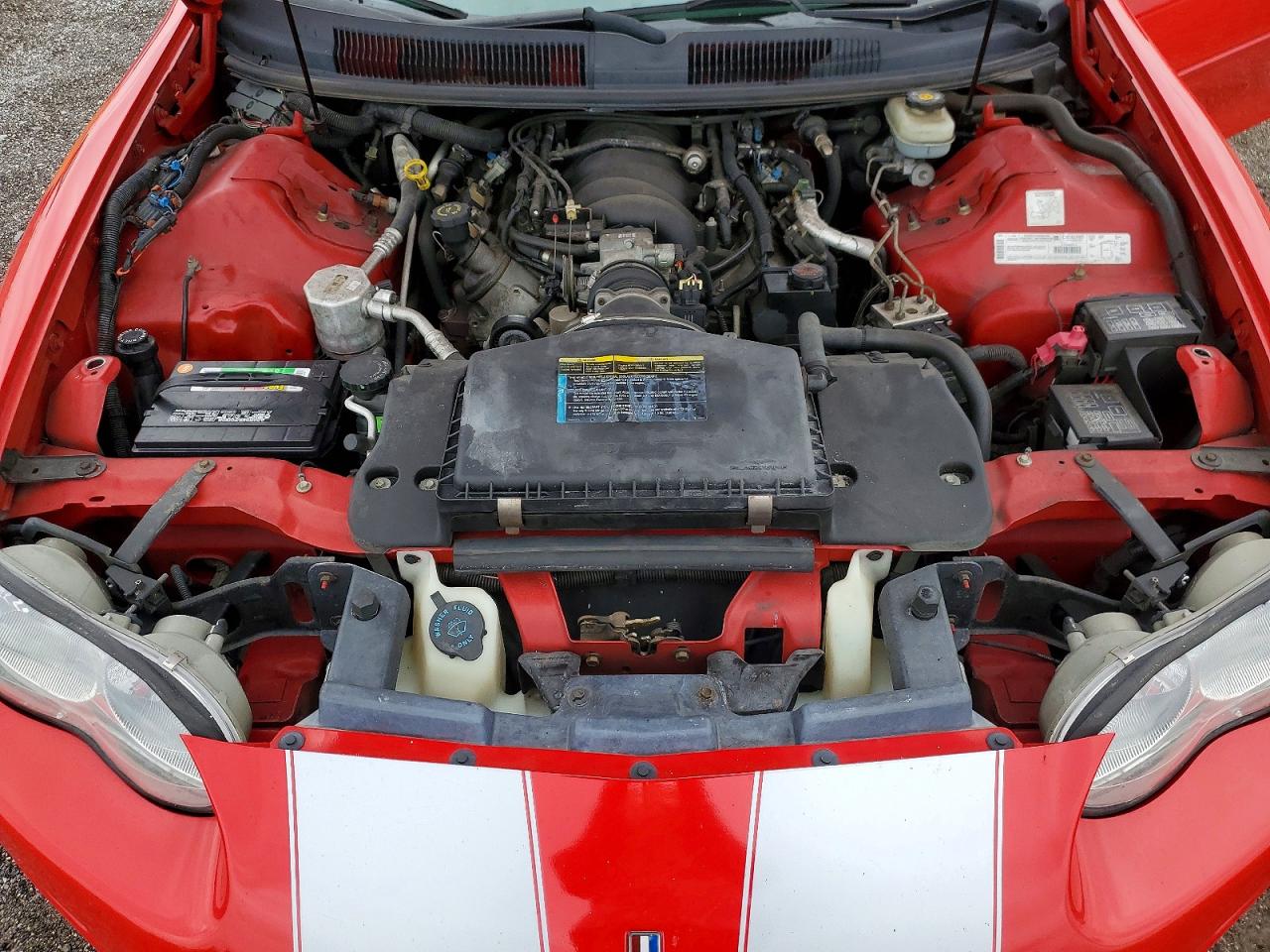 2002 Chevrolet Camaro Z28 Red vin: 2G1FP32G922129799