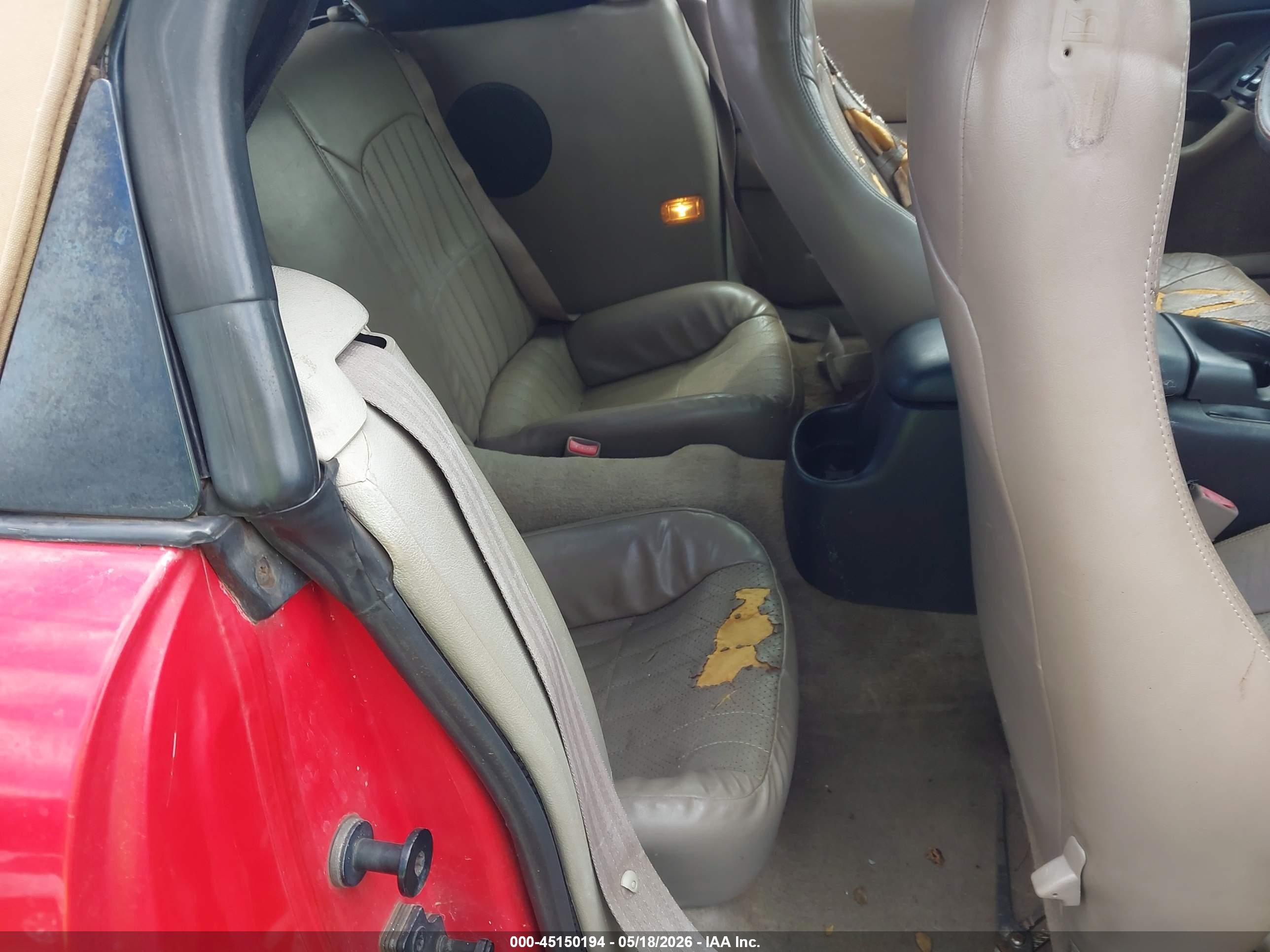 2002 Chevrolet Camaro Z28 Red vin: 2G1FP32GX22114910