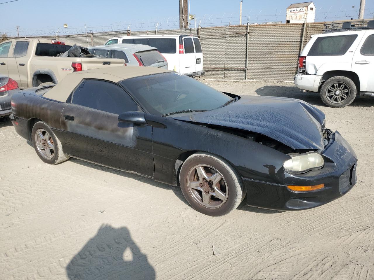 1998 Chevrolet Camaro Black vin: 2G1FP32K0W2108995