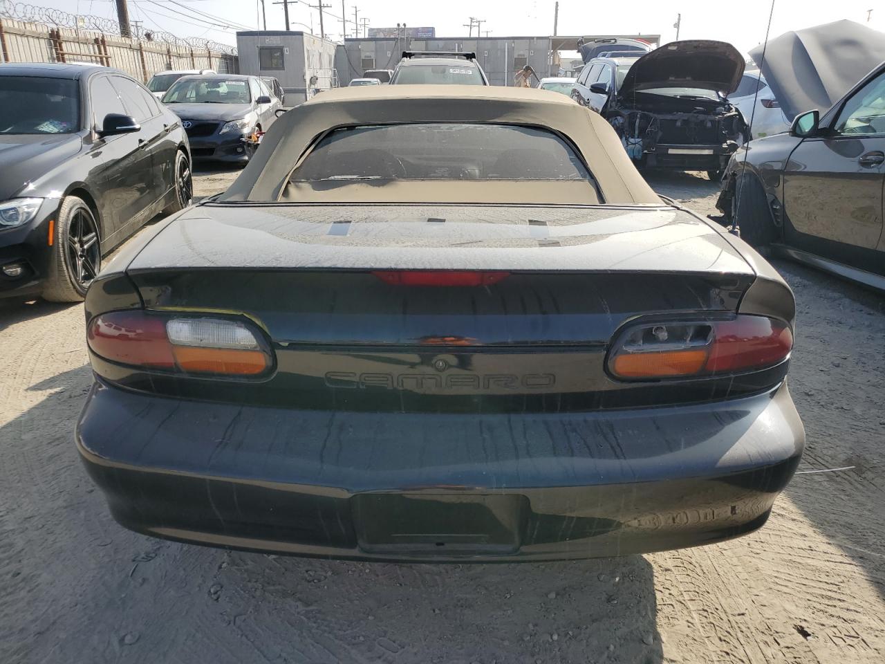 1998 Chevrolet Camaro Black vin: 2G1FP32K0W2108995