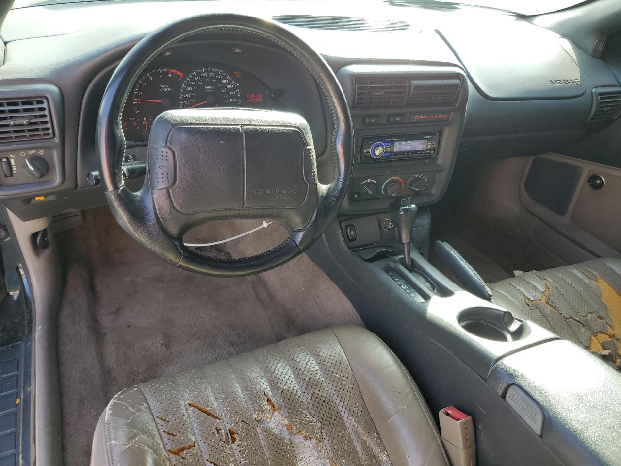 1998 Chevrolet Camaro Black vin: 2G1FP32K0W2108995