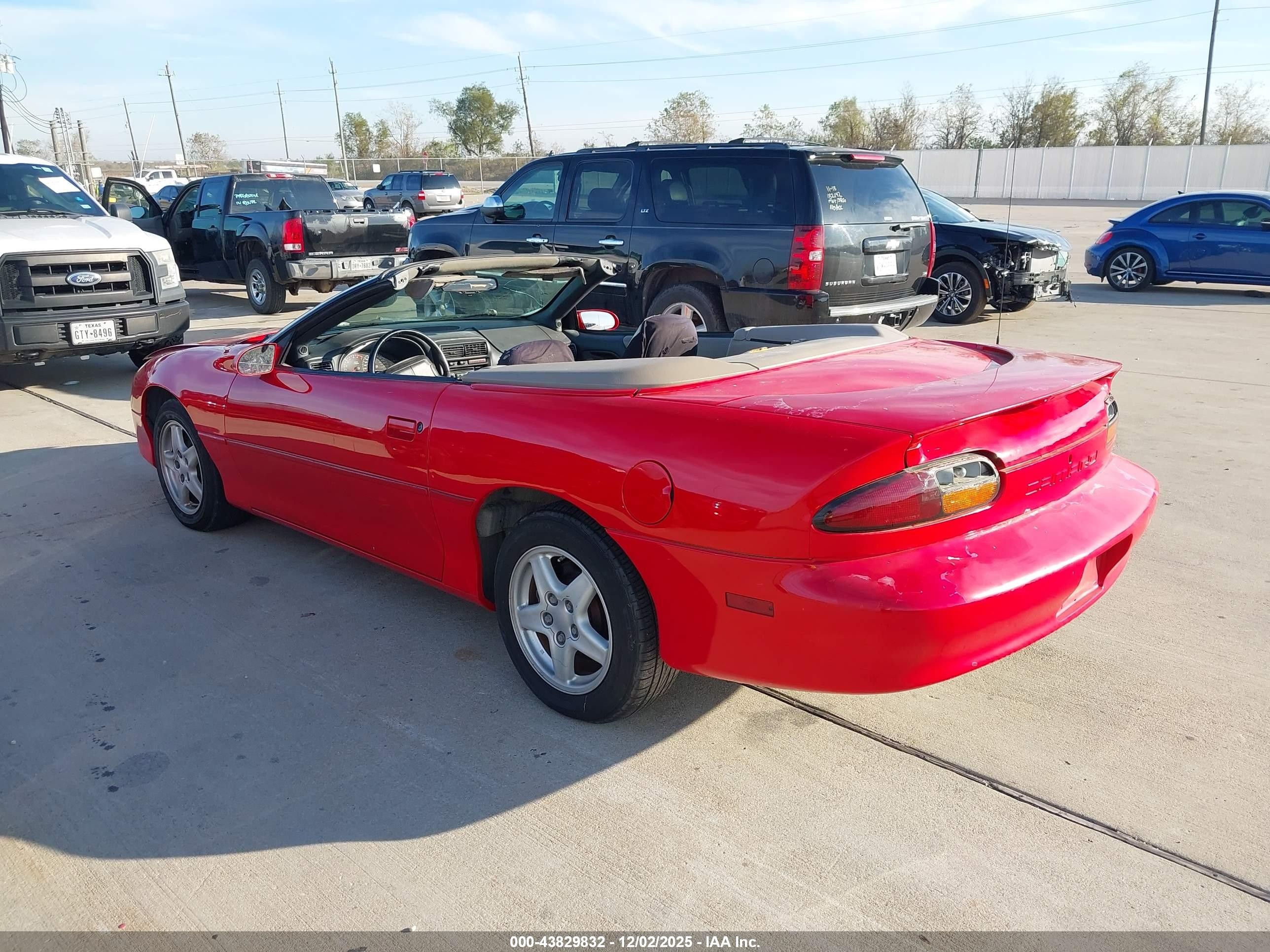 1999 Chevrolet Camaro   Red vin: 2G1FP32K2X2123872