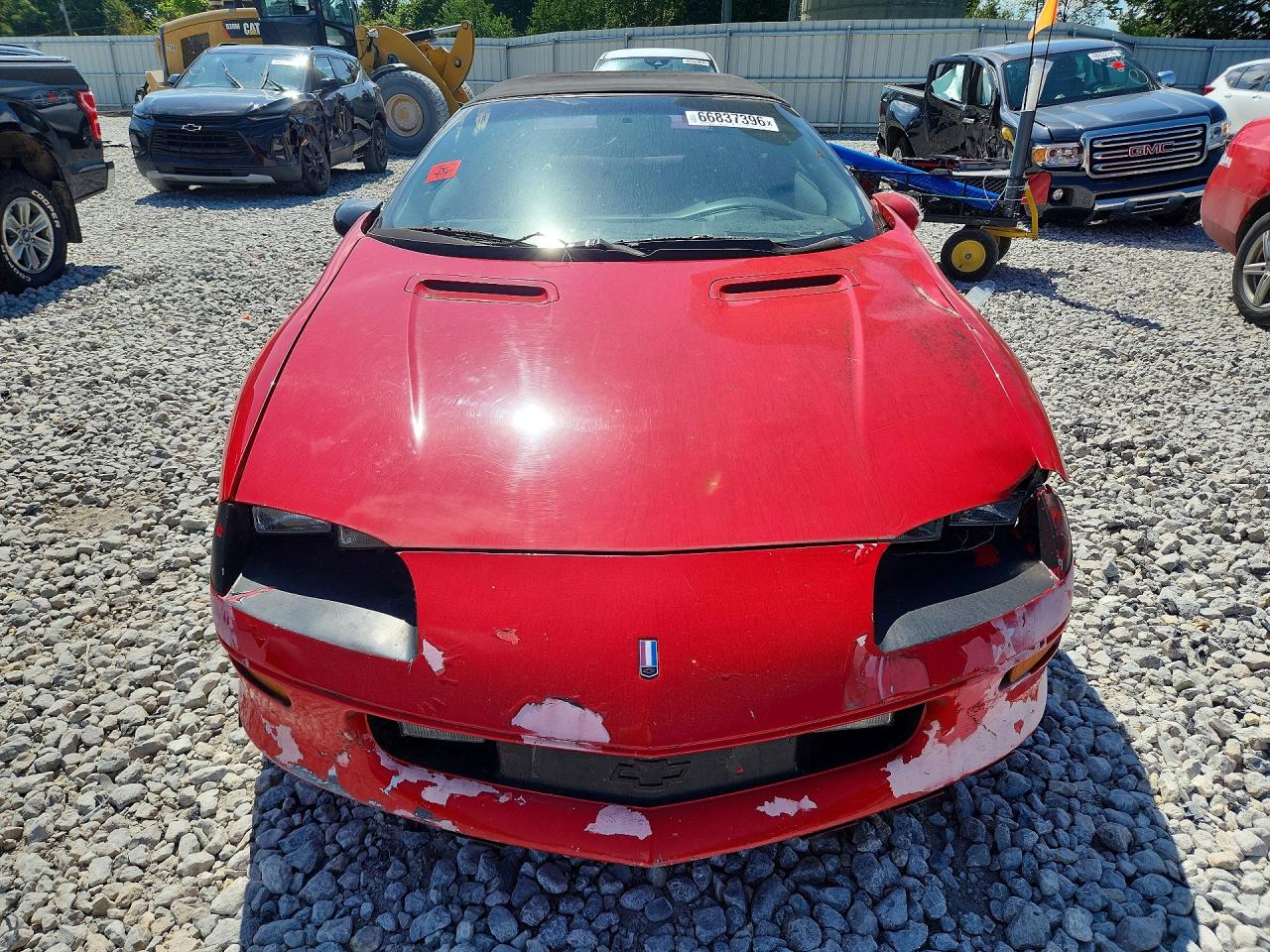 1997 Chevrolet Camaro Base Red vin: 2G1FP32K4V2112160