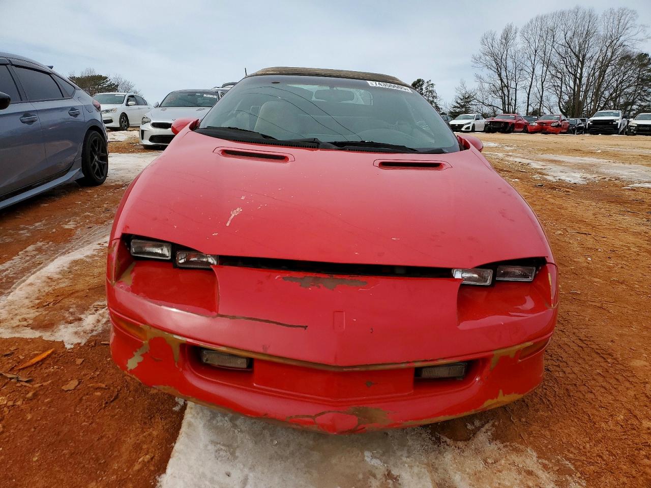 1997 Chevrolet Camaro Base Red vin: 2G1FP32K7V2156881
