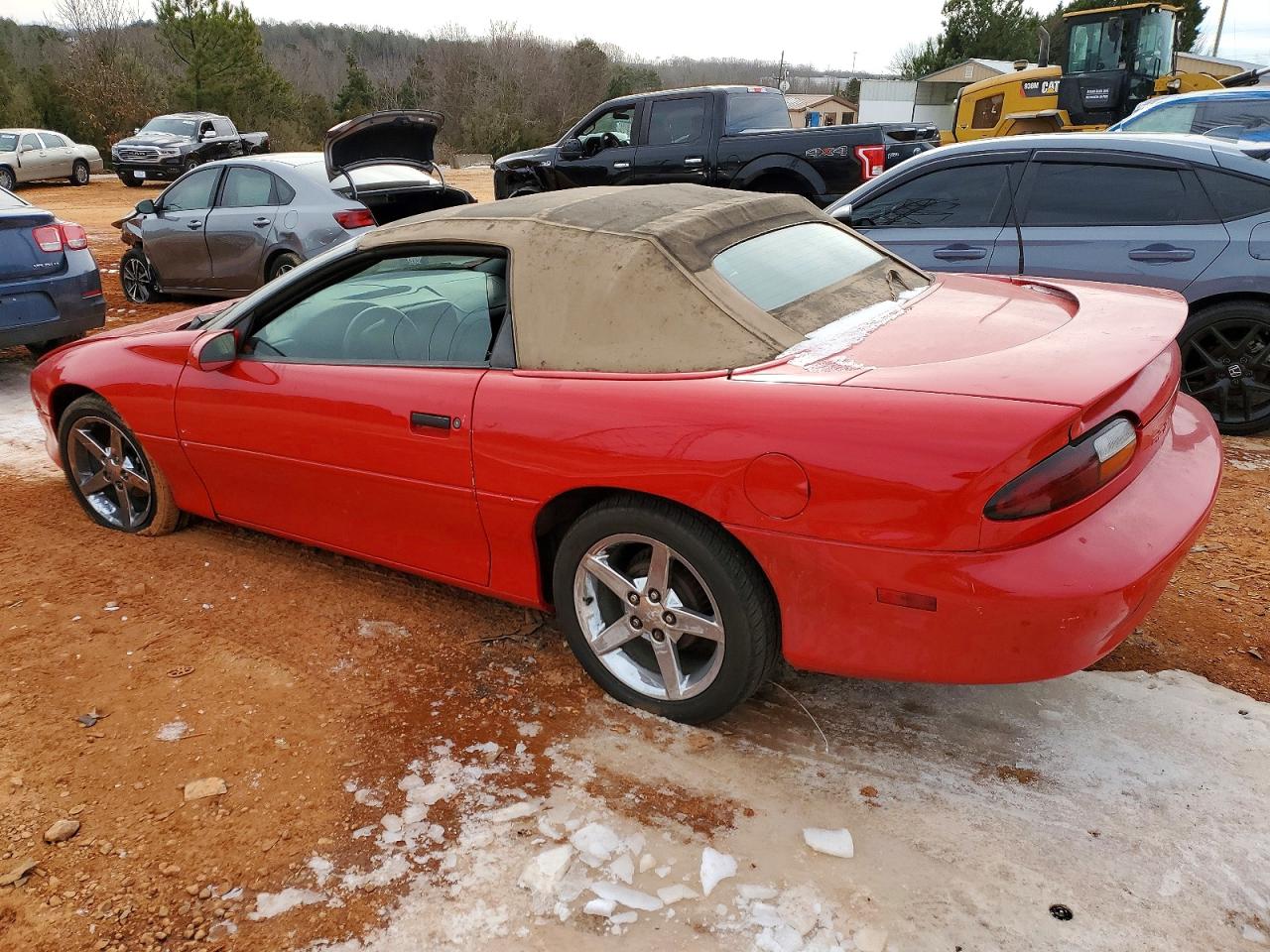 1997 Chevrolet Camaro Base Red vin: 2G1FP32K7V2156881