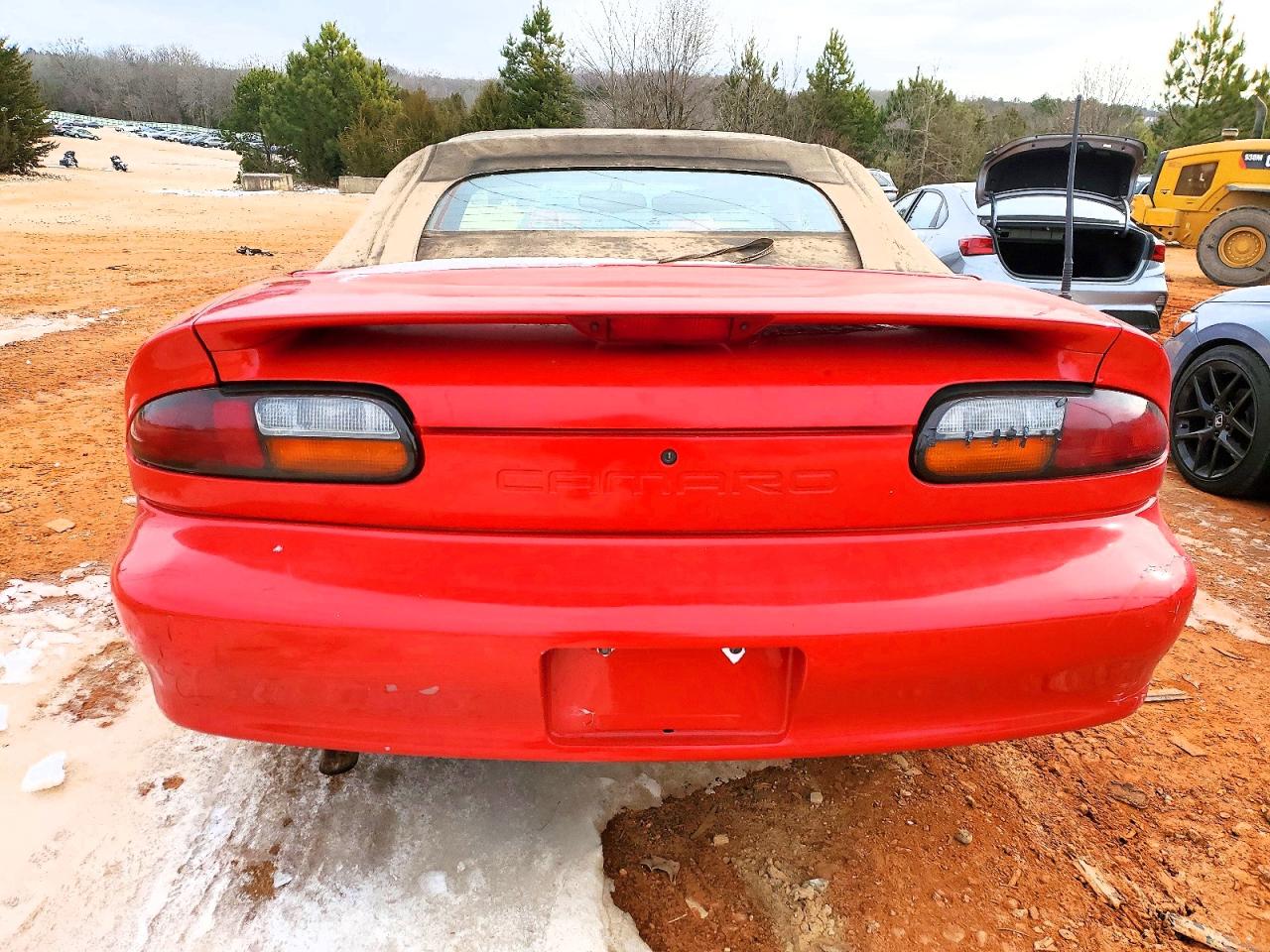 1997 Chevrolet Camaro Base Red vin: 2G1FP32K7V2156881