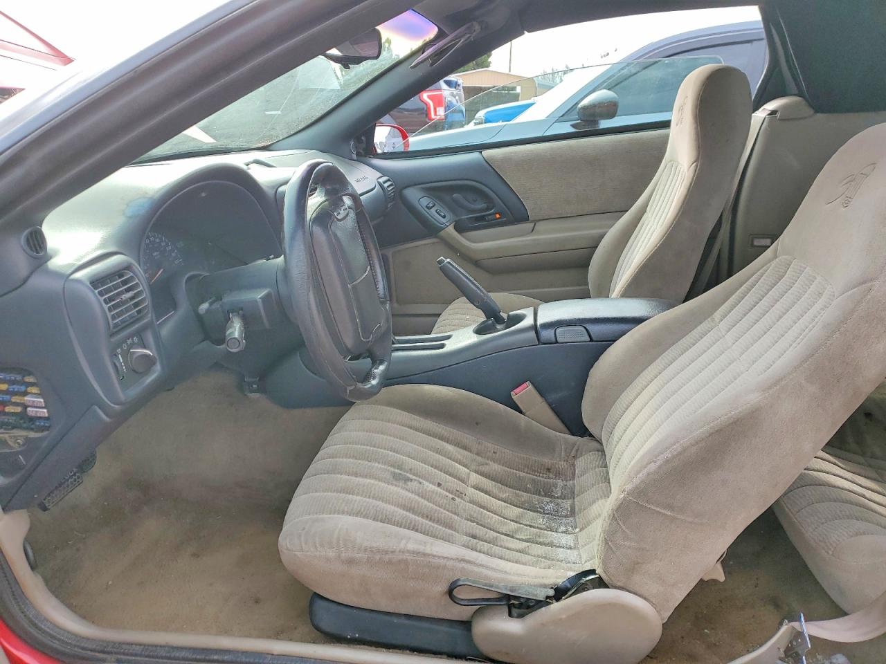 1997 Chevrolet Camaro Base Red vin: 2G1FP32K7V2156881
