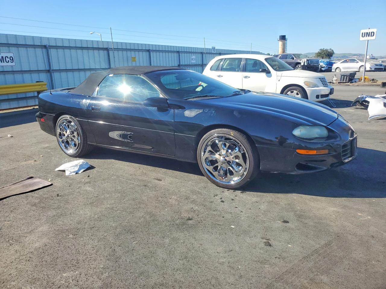 1998 Chevrolet Camaro Black vin: 2G1FP32K7W2109710