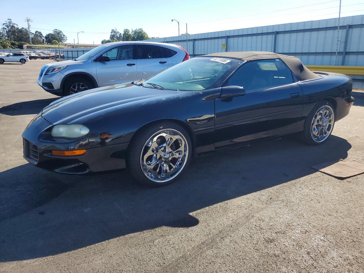 1998 Chevrolet Camaro Black vin: 2G1FP32K7W2109710