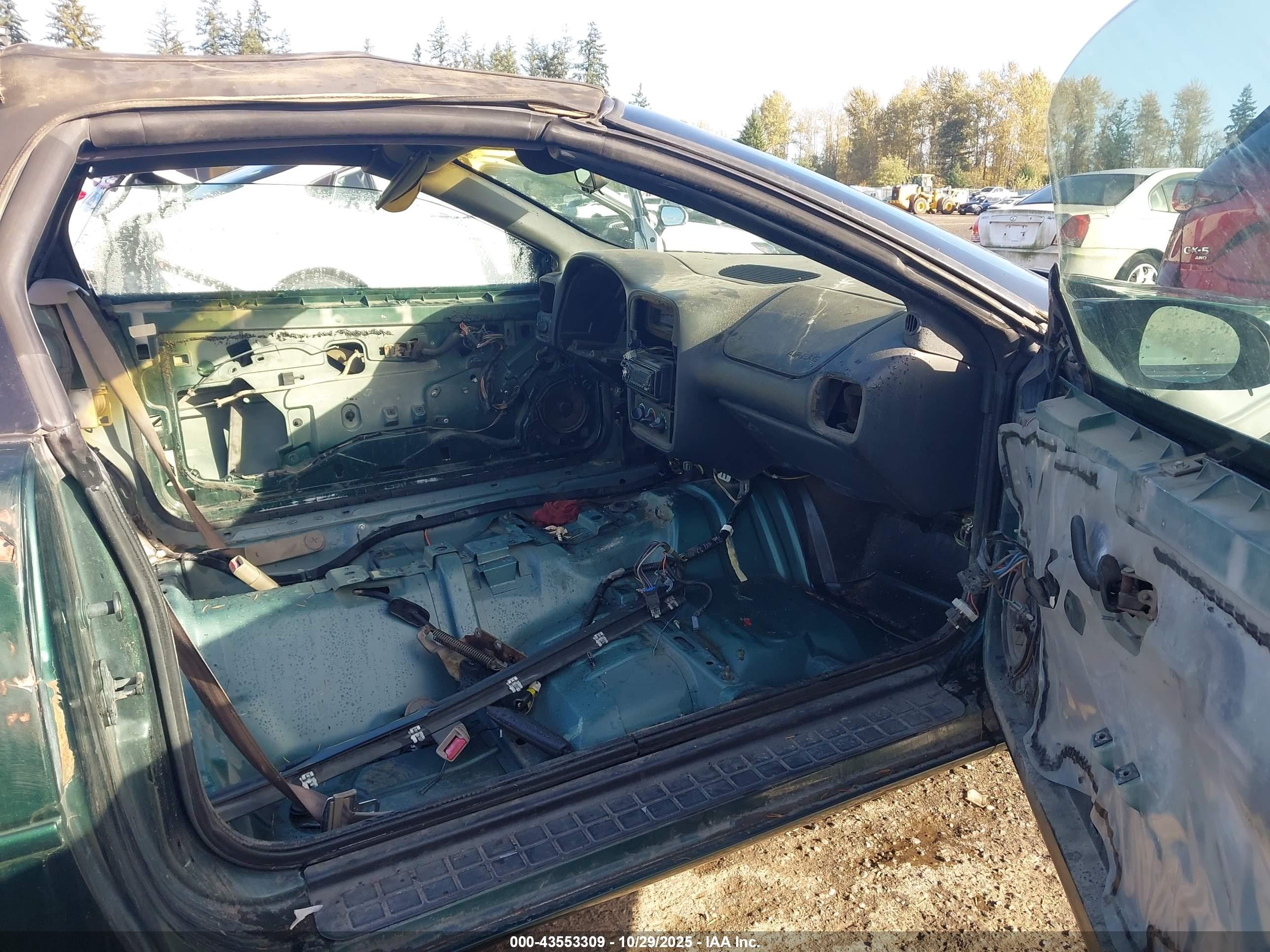 1997 Chevrolet Camaro   Green vin: 2G1FP32K8V2130290