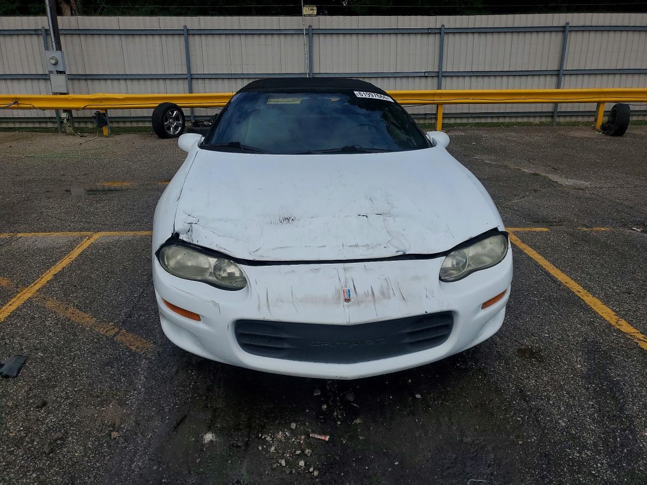 2001 Chevrolet Camaro White vin: 2G1FP32K912122516