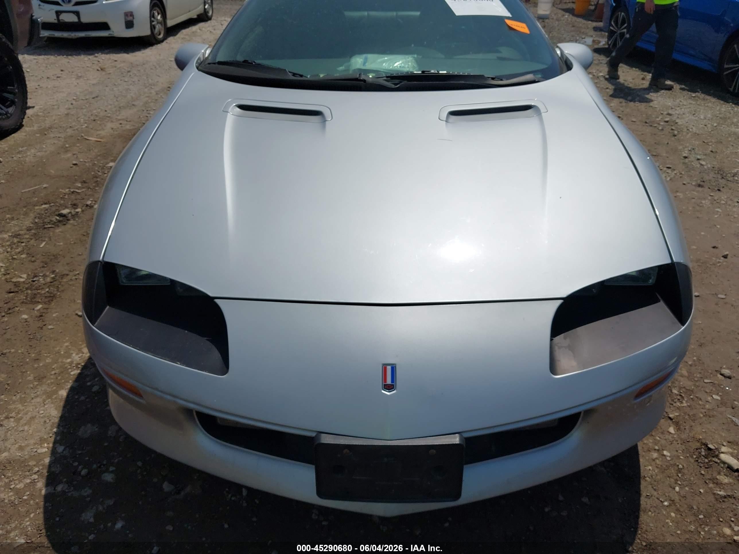 1996 Chevrolet Camaro Rs Silver vin: 2G1FP32K9T2127556