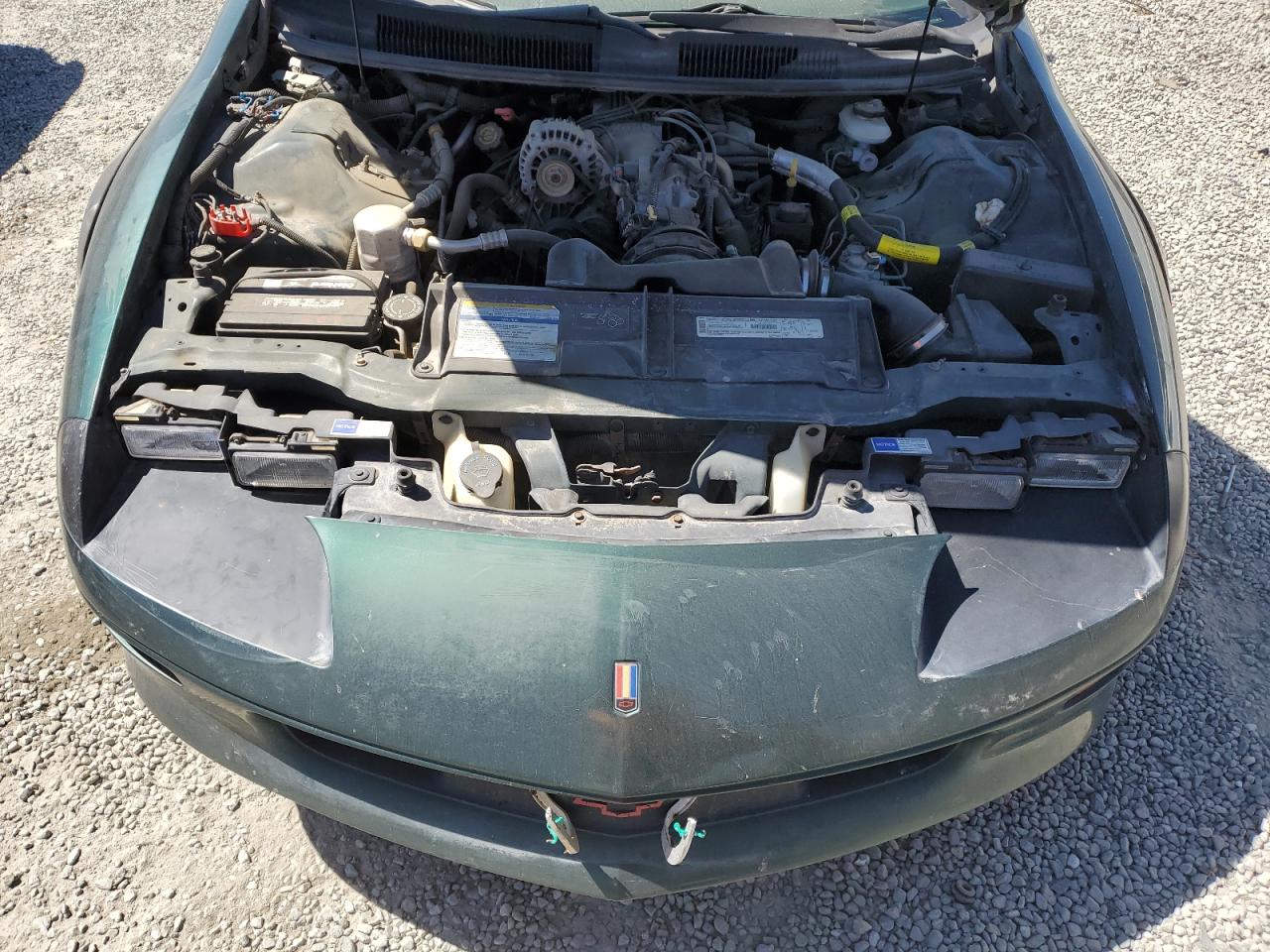 1997 Chevrolet Camaro Base Green vin: 2G1FP32K9V2157353