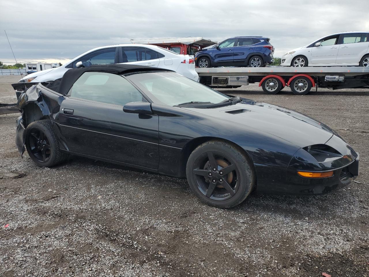 1995 Chevrolet Camaro Z28 Black vin: 2G1FP32P0S2195660