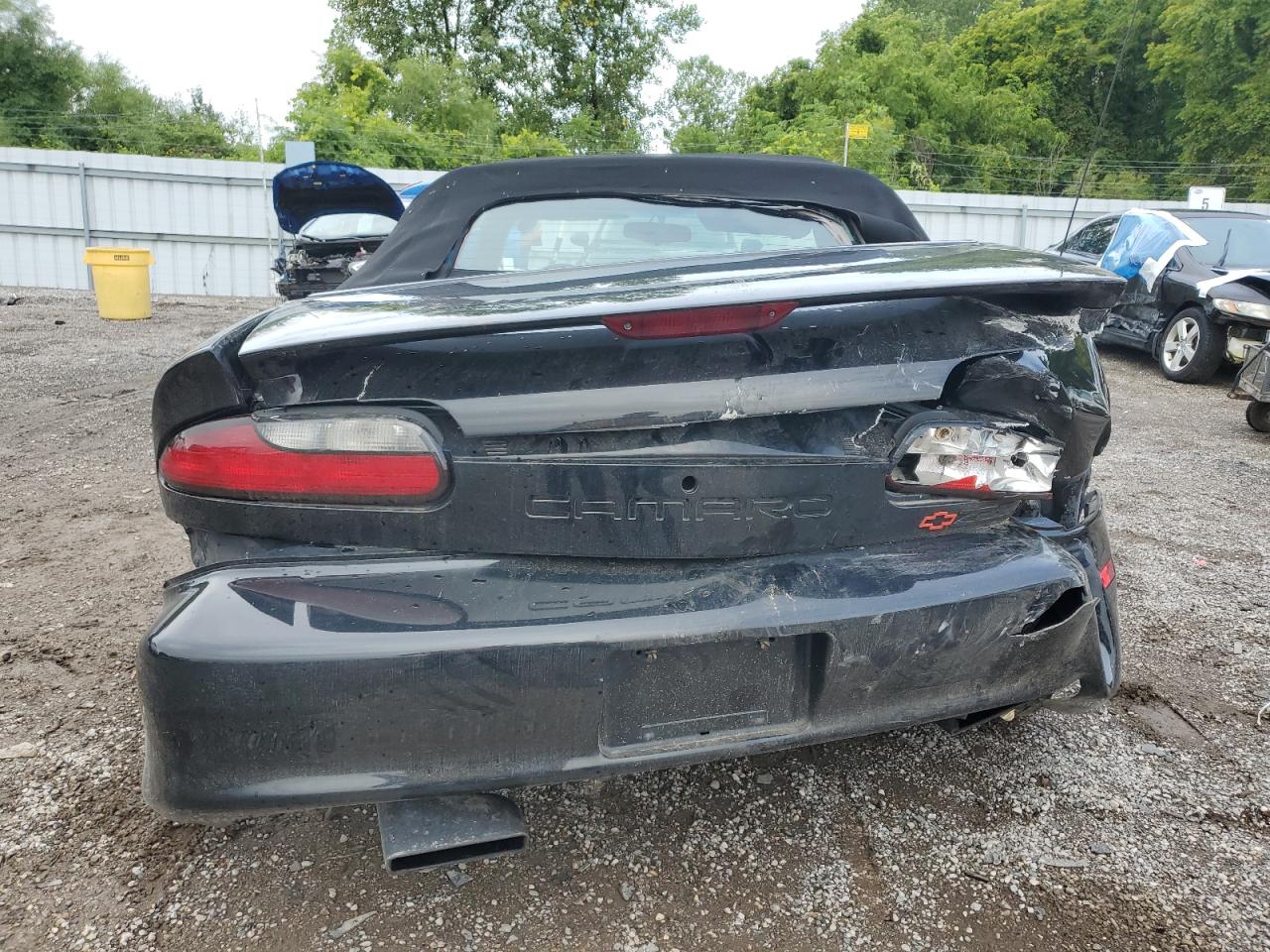 1995 Chevrolet Camaro Z28 Black vin: 2G1FP32P0S2195660