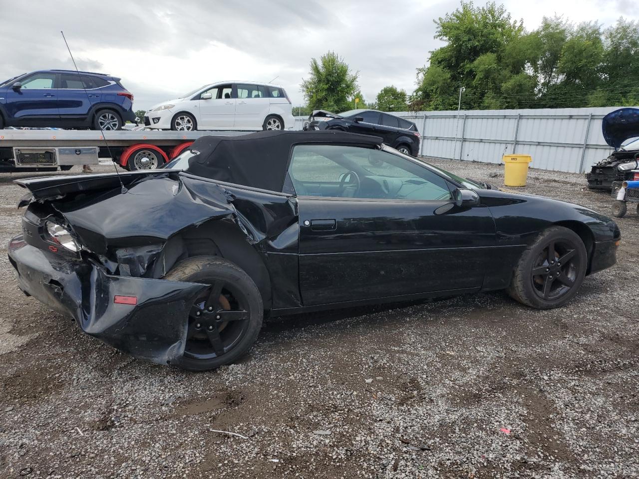 1995 Chevrolet Camaro Z28 Black vin: 2G1FP32P0S2195660