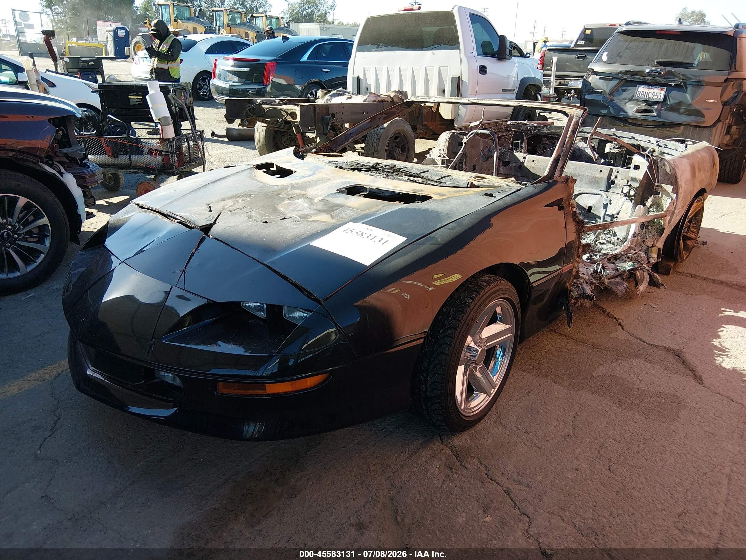 1997 Chevrolet Camaro Z28 Черный vin: 2G1FP32P1V2152742