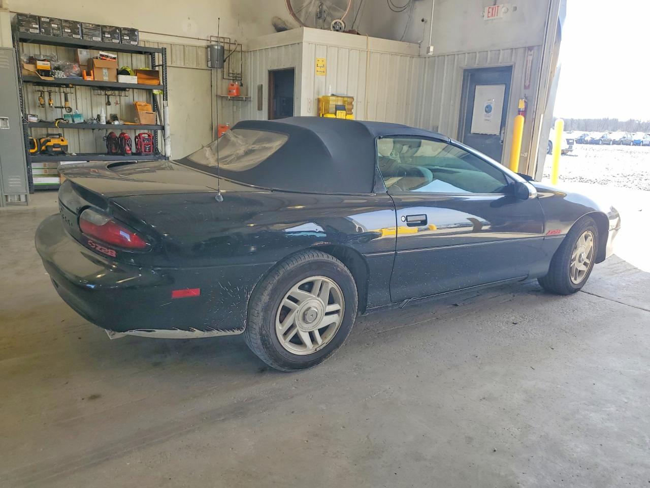 1995 Chevrolet Camaro Z28 Black vin: 2G1FP32P2S2149537