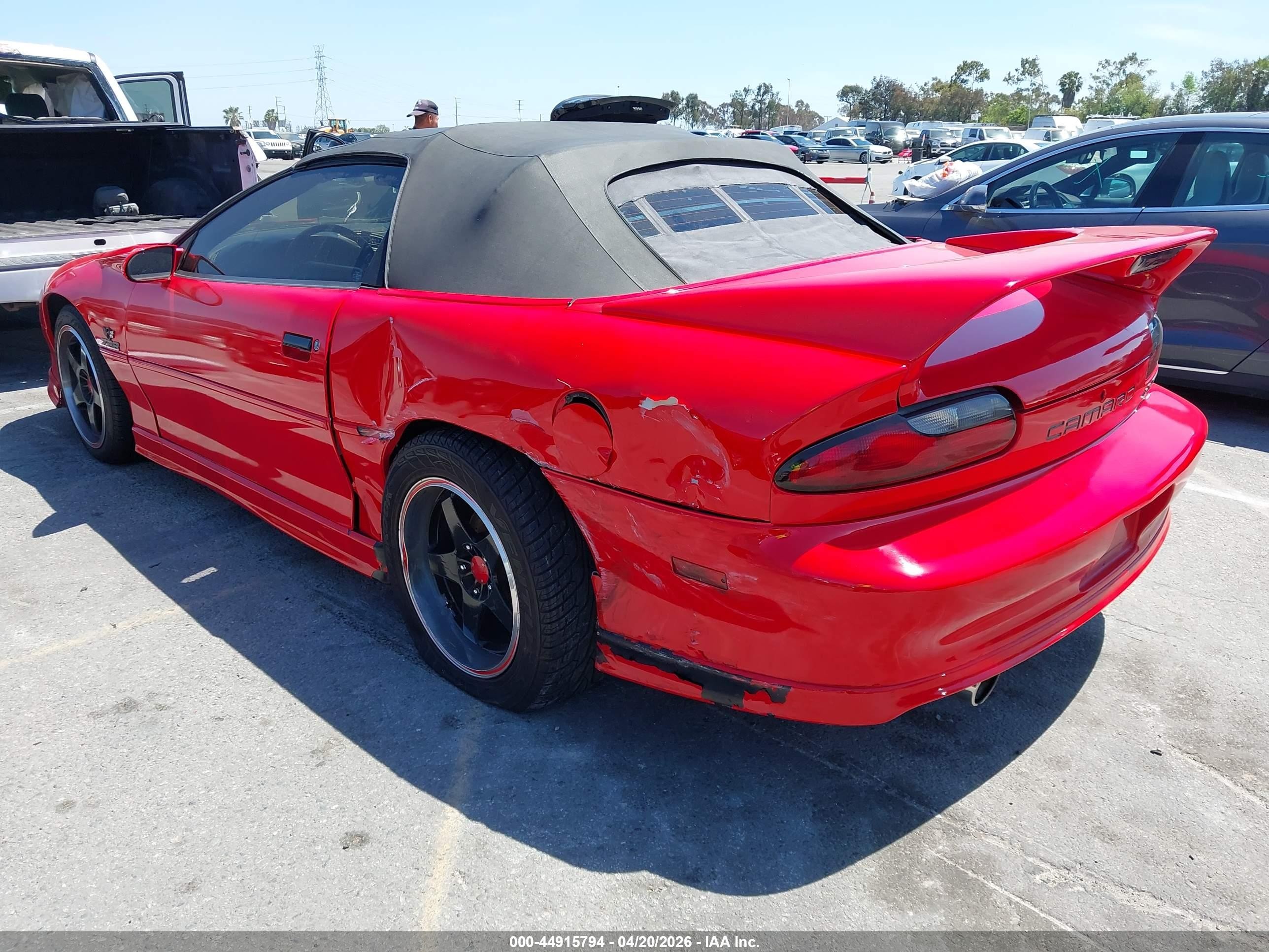 1994 Chevrolet Camaro Z28 Красный vin: 2G1FP32P3R2168382