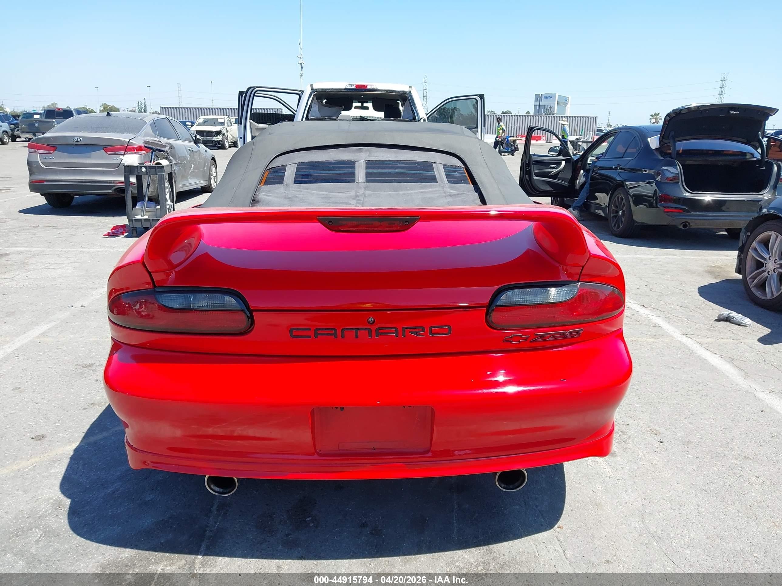 1994 Chevrolet Camaro Z28 Красный vin: 2G1FP32P3R2168382