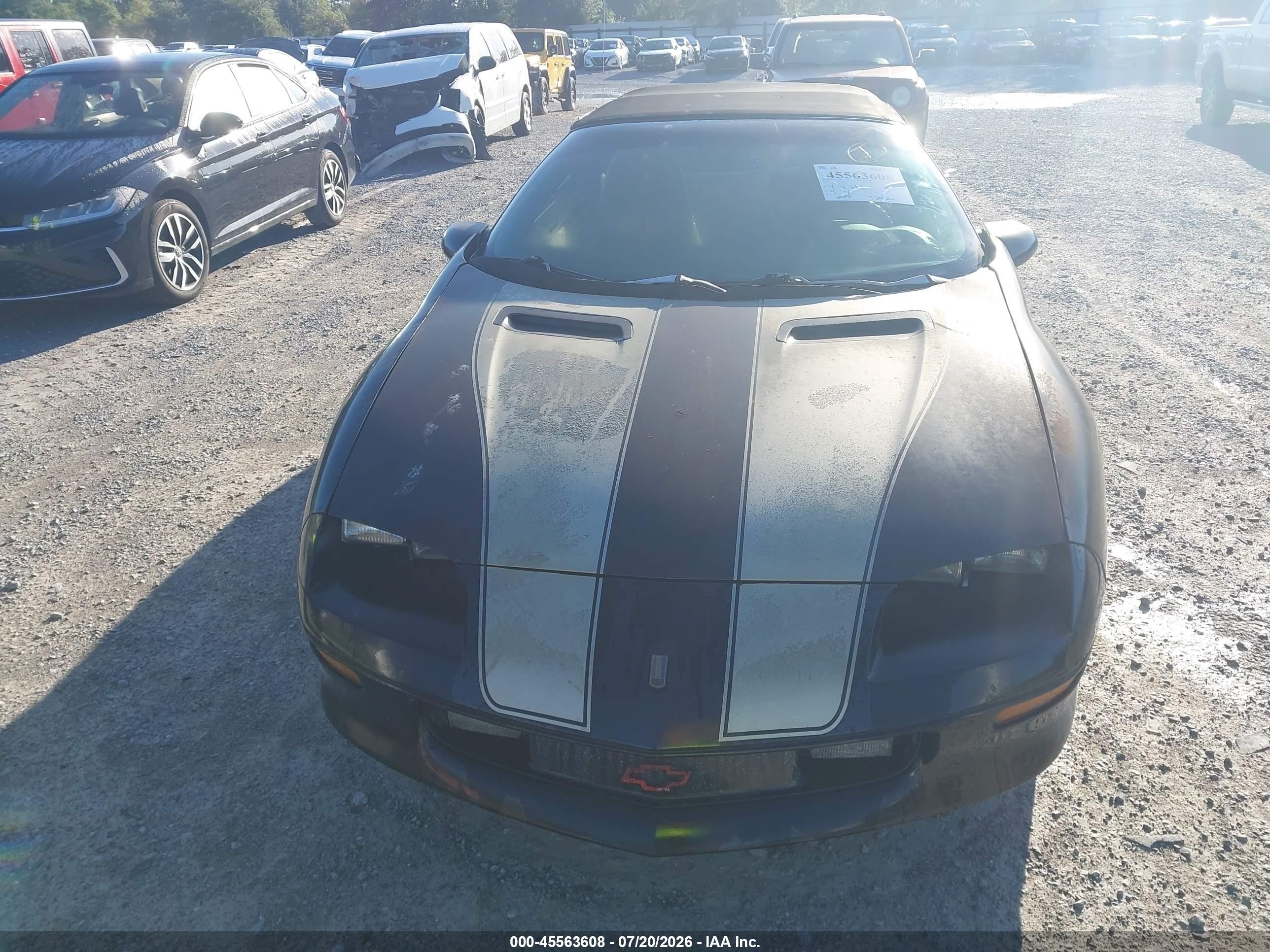 1994 Chevrolet Camaro Z28 Черный vin: 2G1FP32P5R2202547