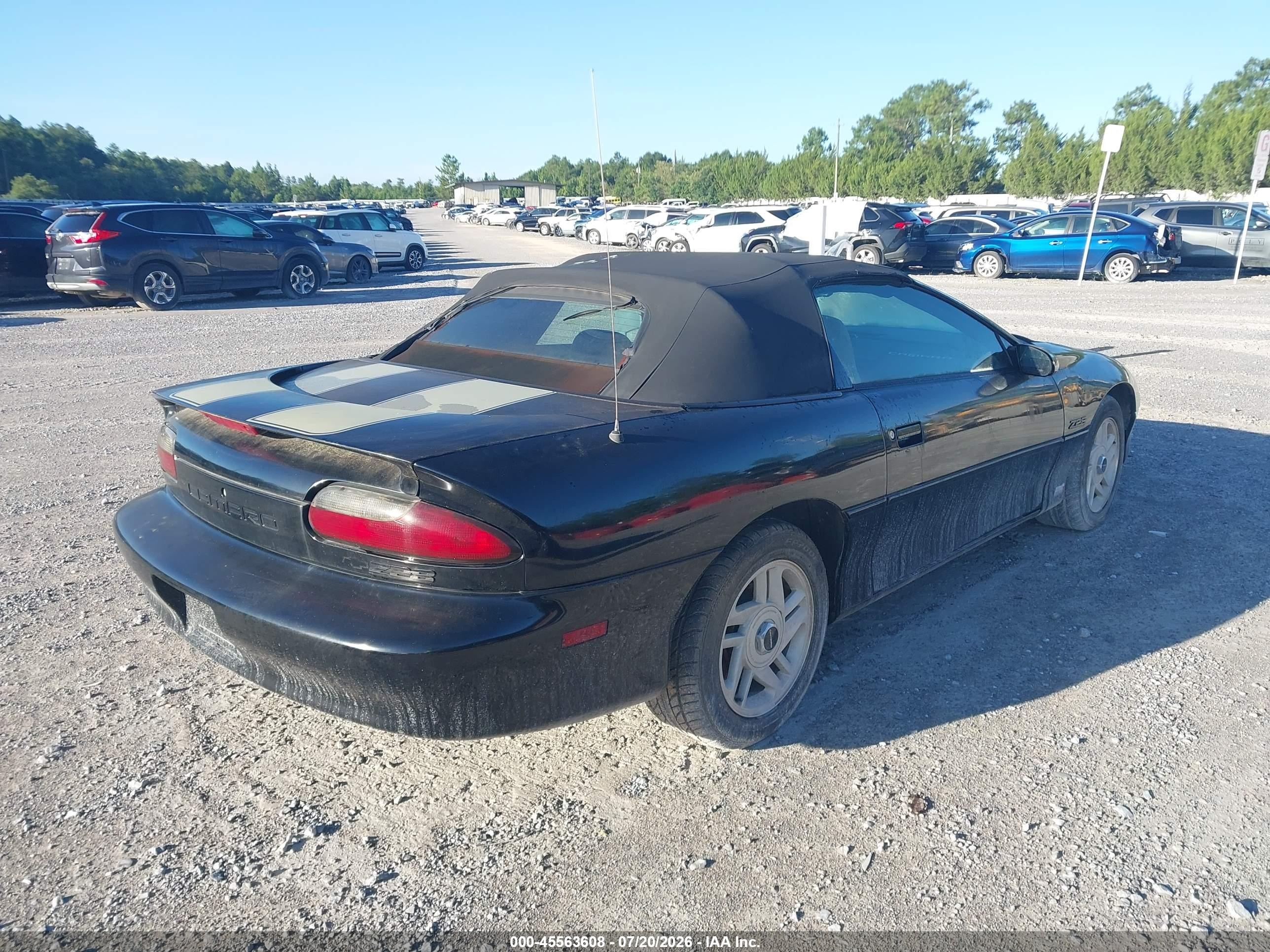 1994 Chevrolet Camaro Z28 Черный vin: 2G1FP32P5R2202547