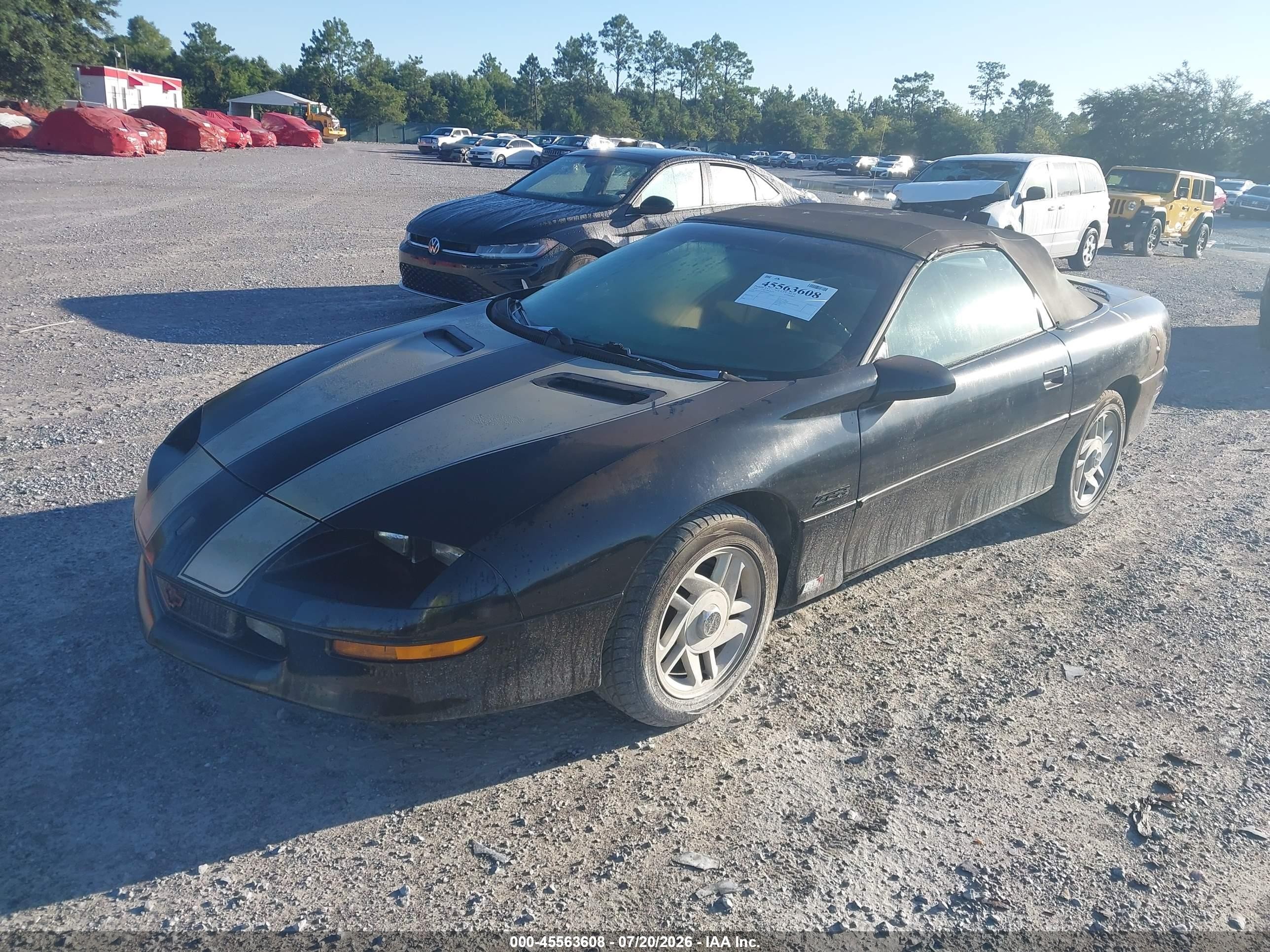1994 Chevrolet Camaro Z28 Черный vin: 2G1FP32P5R2202547
