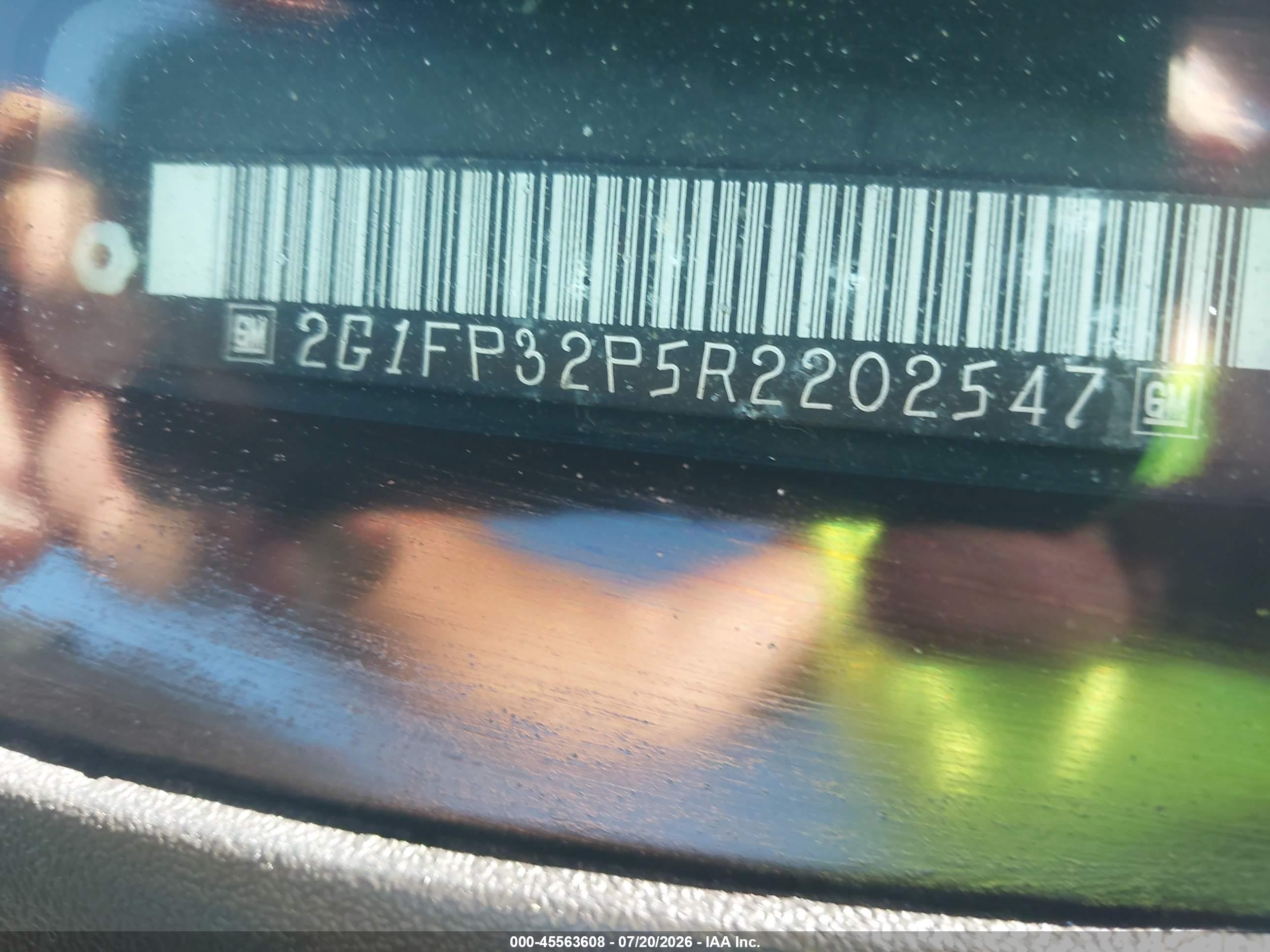 1994 Chevrolet Camaro Z28 Черный vin: 2G1FP32P5R2202547