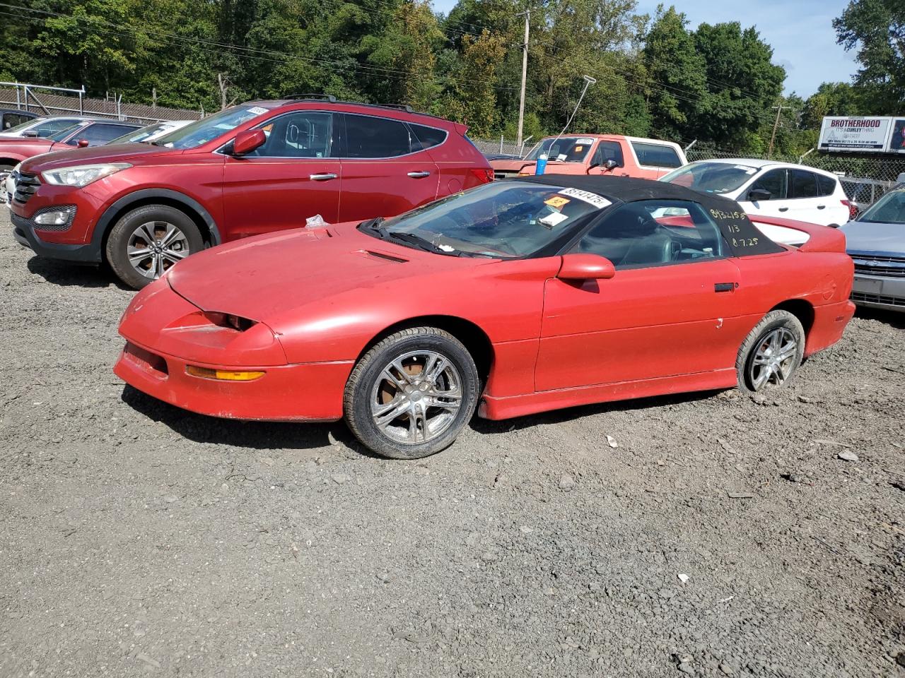 1997 Chevrolet Camaro Z28 Красный vin: 2G1FP32P5V2106041
